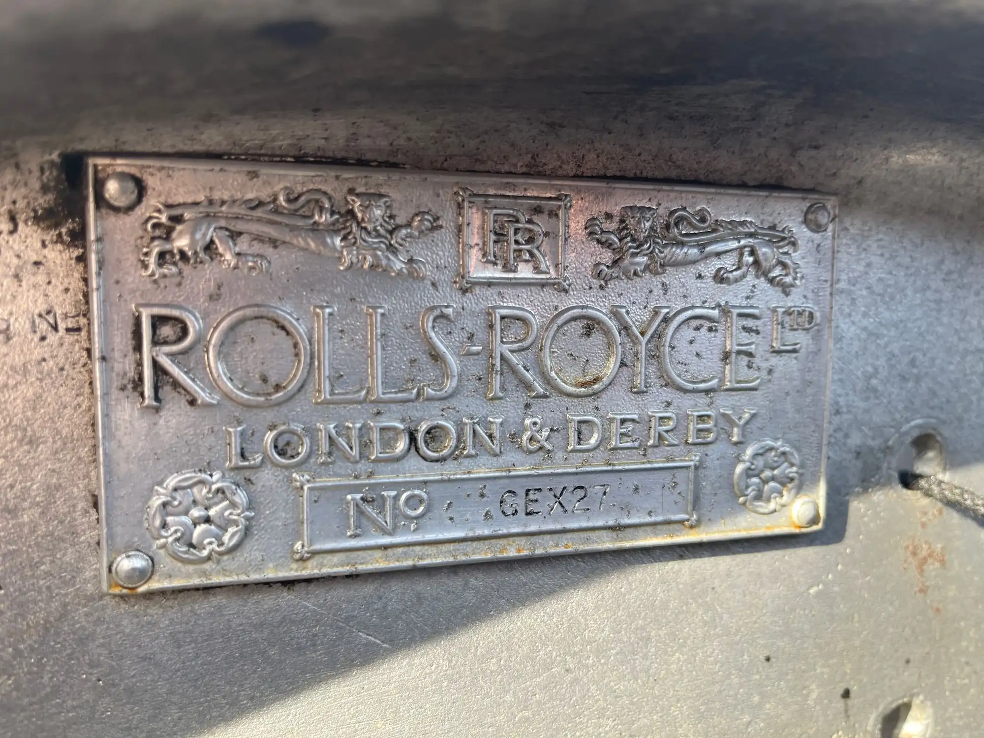 1933 Rolls-Royce 20/25 Chassis and Running Gear-Sold
