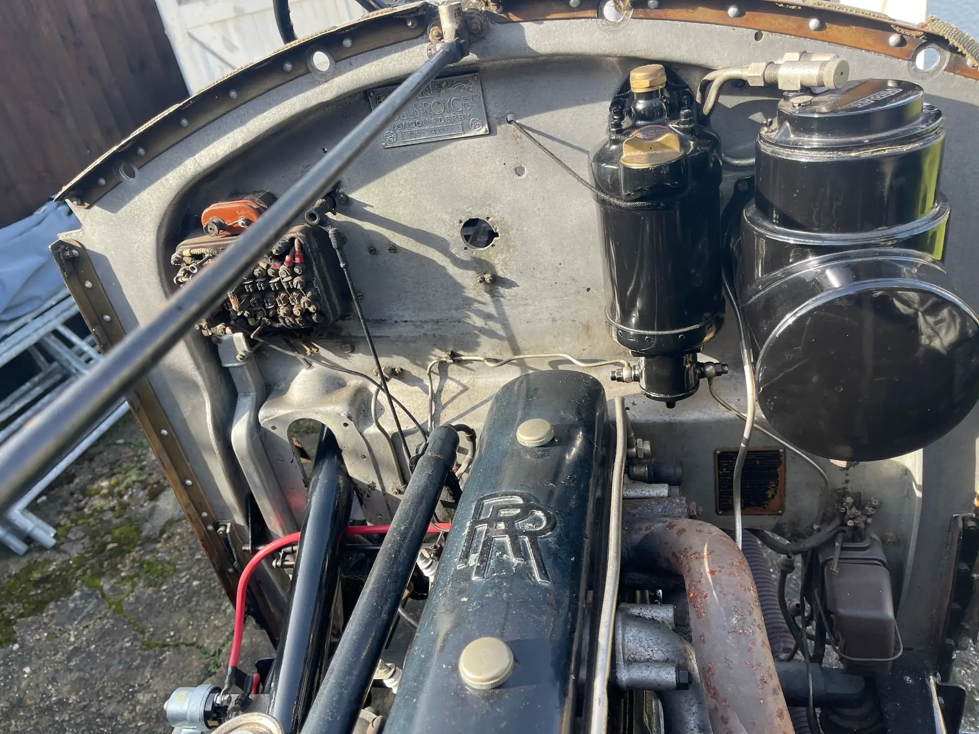1933 Rolls-Royce 20/25 Chassis and Running Gear-Sold