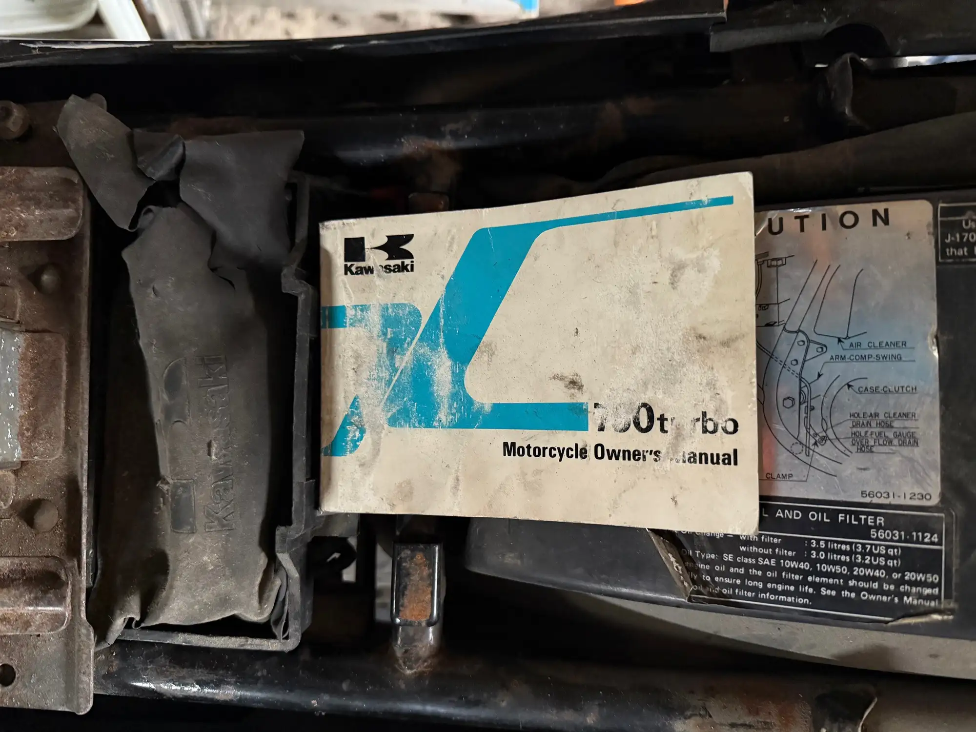 1984 Kawasaki GPZ750 Turbo 738cc-Sold