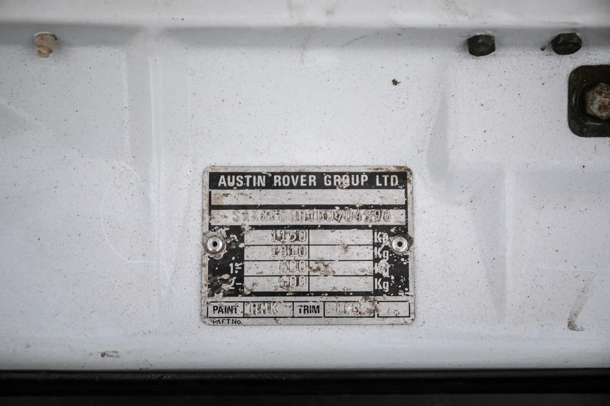 1988 Austin Metro City 310 Van -Sold