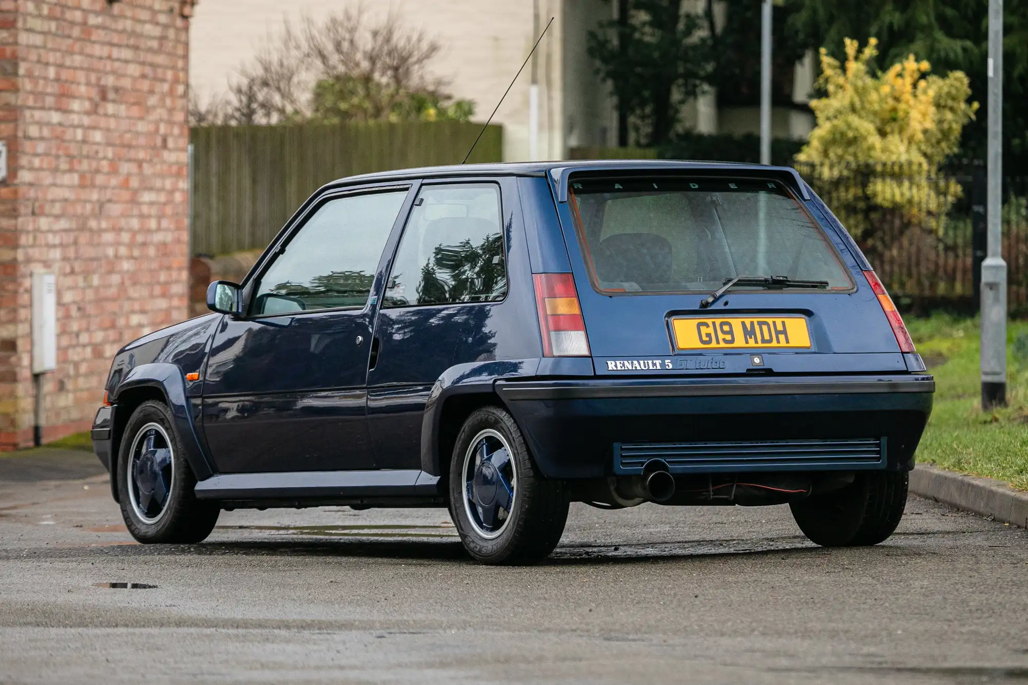 1989 Renault 5 GT Turbo Raider-Sold