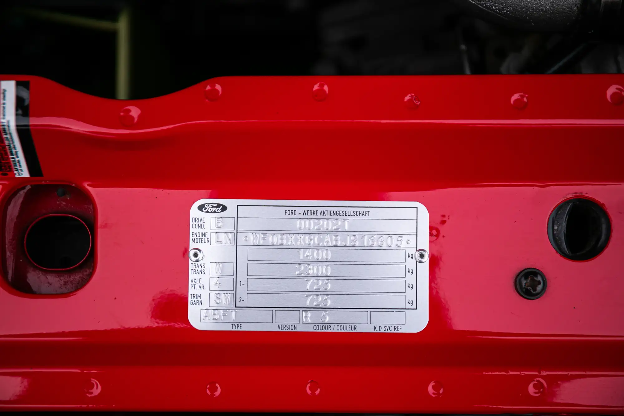 1989 Ford Escort RS Turbo Series 2 - 5,700 Miles-Sold