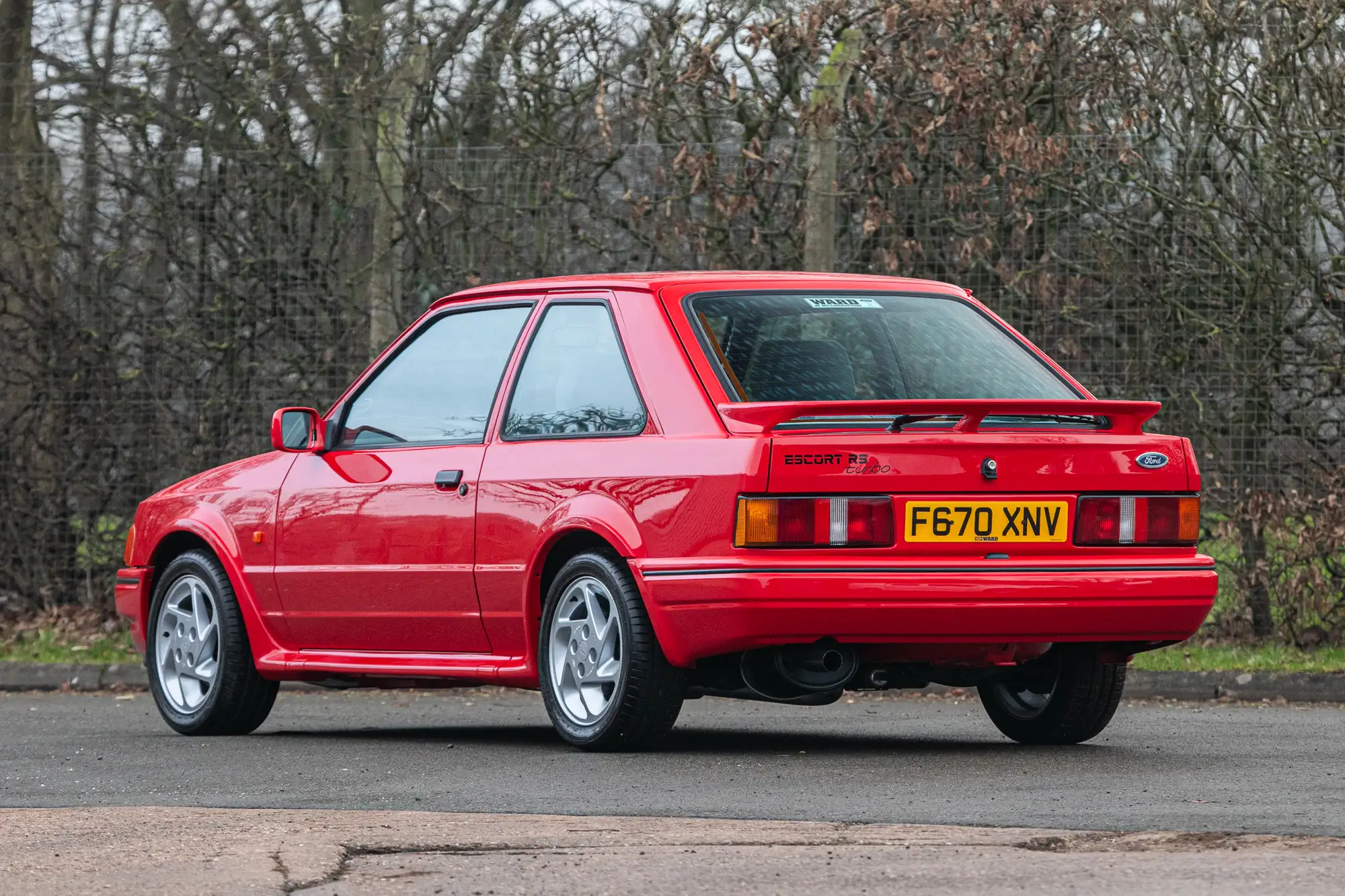 1989 Ford Escort RS Turbo Series 2 - 5,700 Miles-Sold