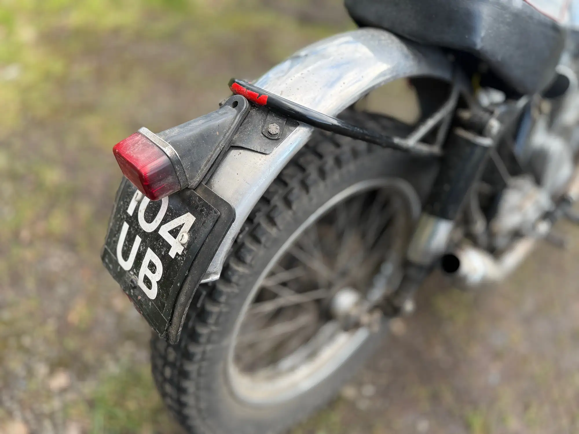 1954 BSA BB34 Gold Star Trials 499cc-Sold