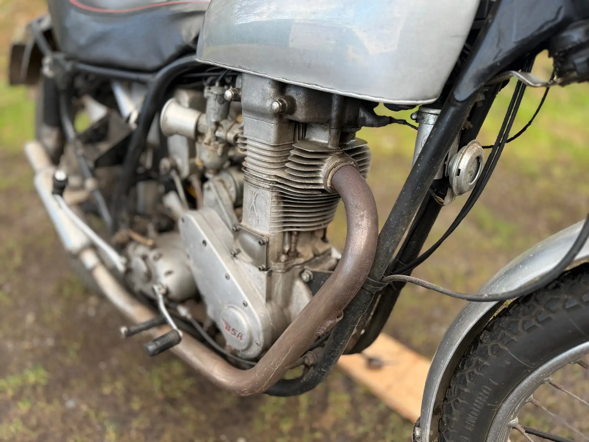 1954 BSA BB34 Gold Star Trials 499cc-Sold