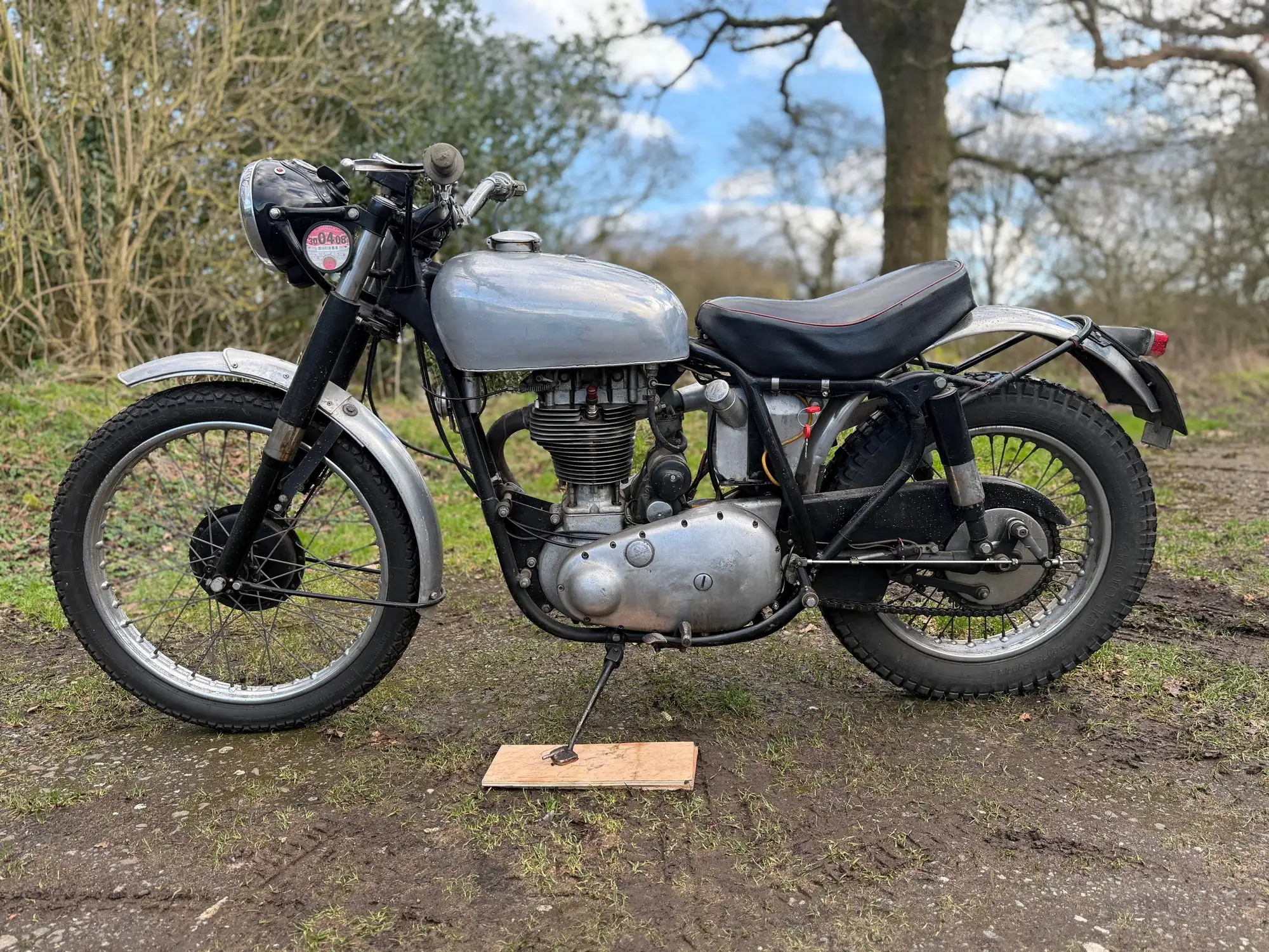 1954 BSA BB34 Gold Star Trials 499cc-Sold