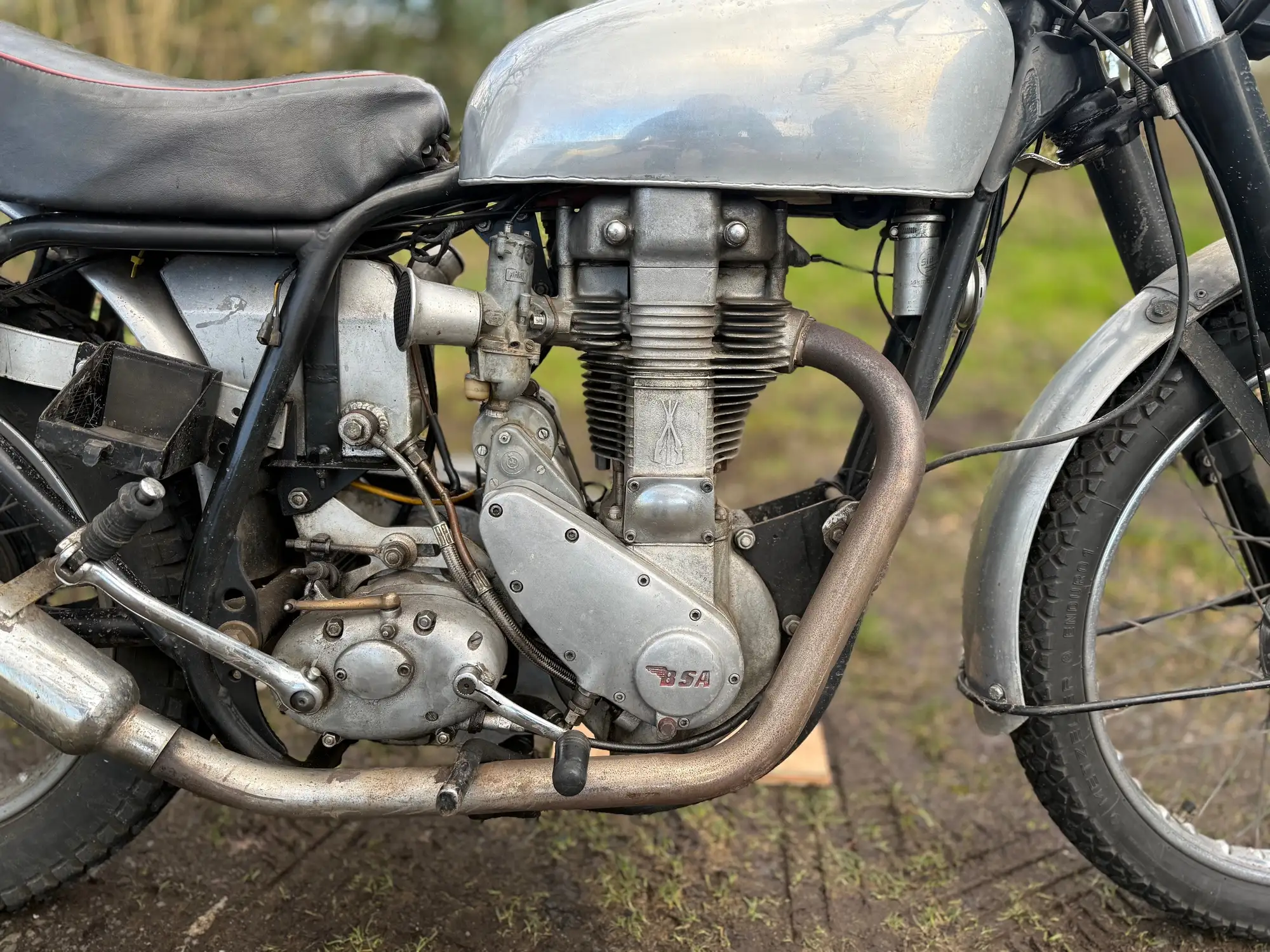1954 BSA BB34 Gold Star Trials 499cc-Sold
