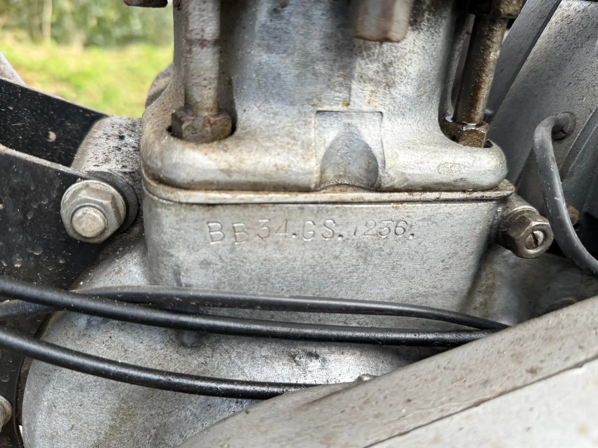 1954 BSA BB34 Gold Star Trials 499cc-Sold