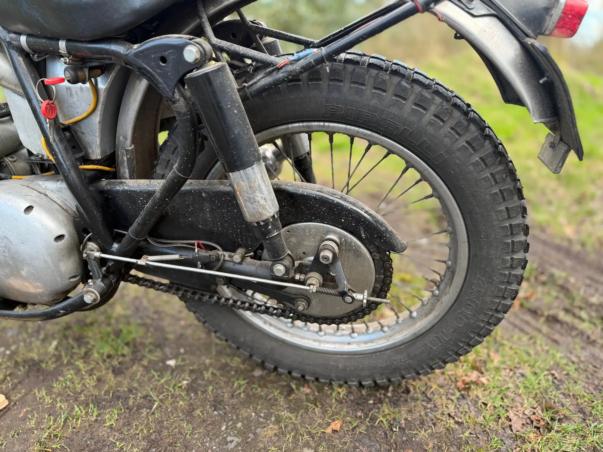 1954 BSA BB34 Gold Star Trials 499cc-Sold