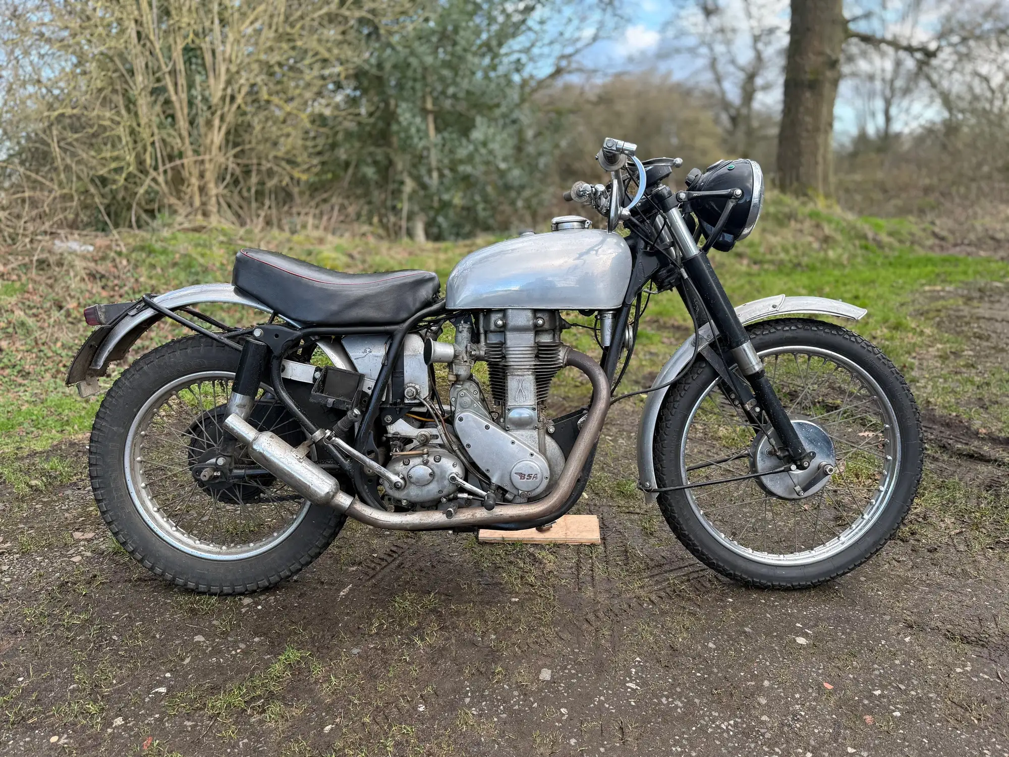 1954 BSA BB34 Gold Star Trials 499cc-Sold