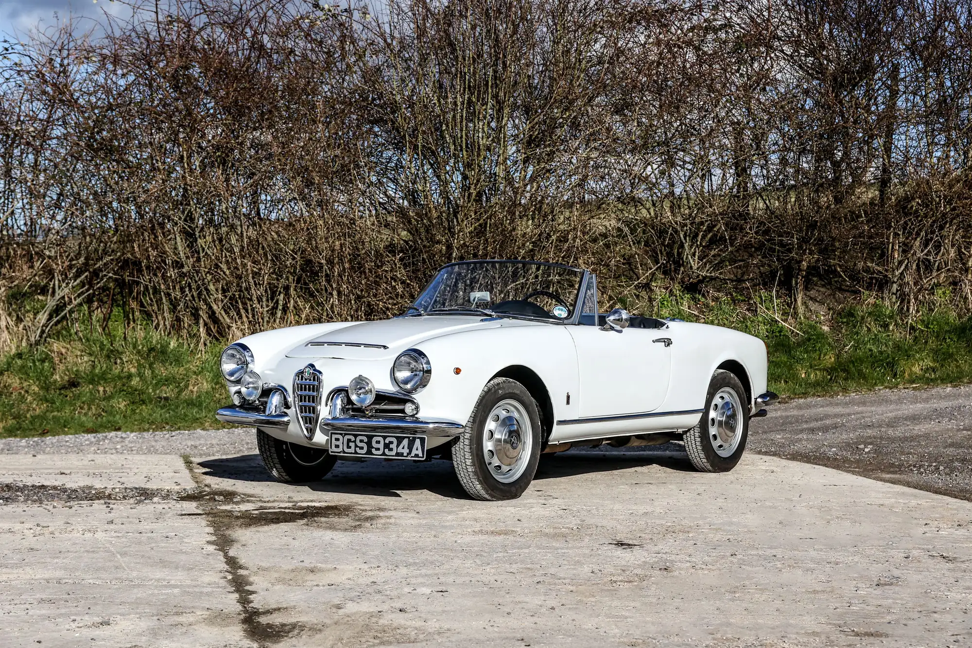 1963 Alfa Romeo Giulia Spider 1600 (Tipo 101.23)-Sold