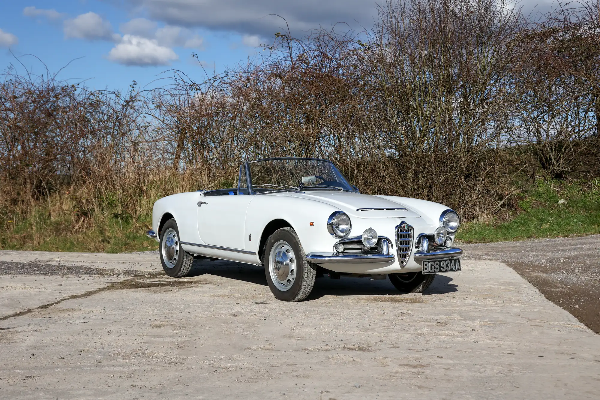 1963 Alfa Romeo Giulia Spider 1600 (Tipo 101.23)-Sold