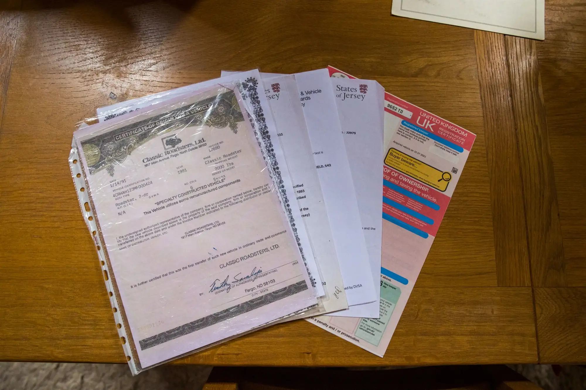 1990 Classic Roadsters Saxon 'Healey' 2.8 Convertible-Sold