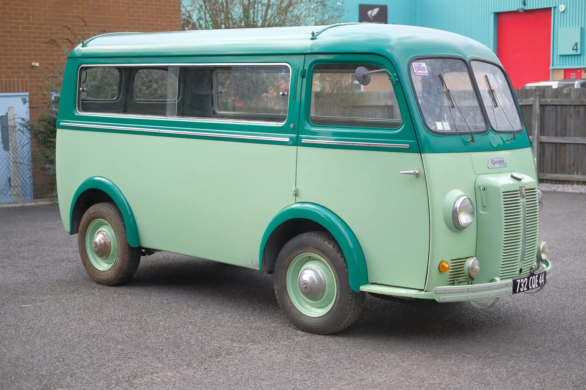 1955 Peugeot D3B Minibus Van-Sold