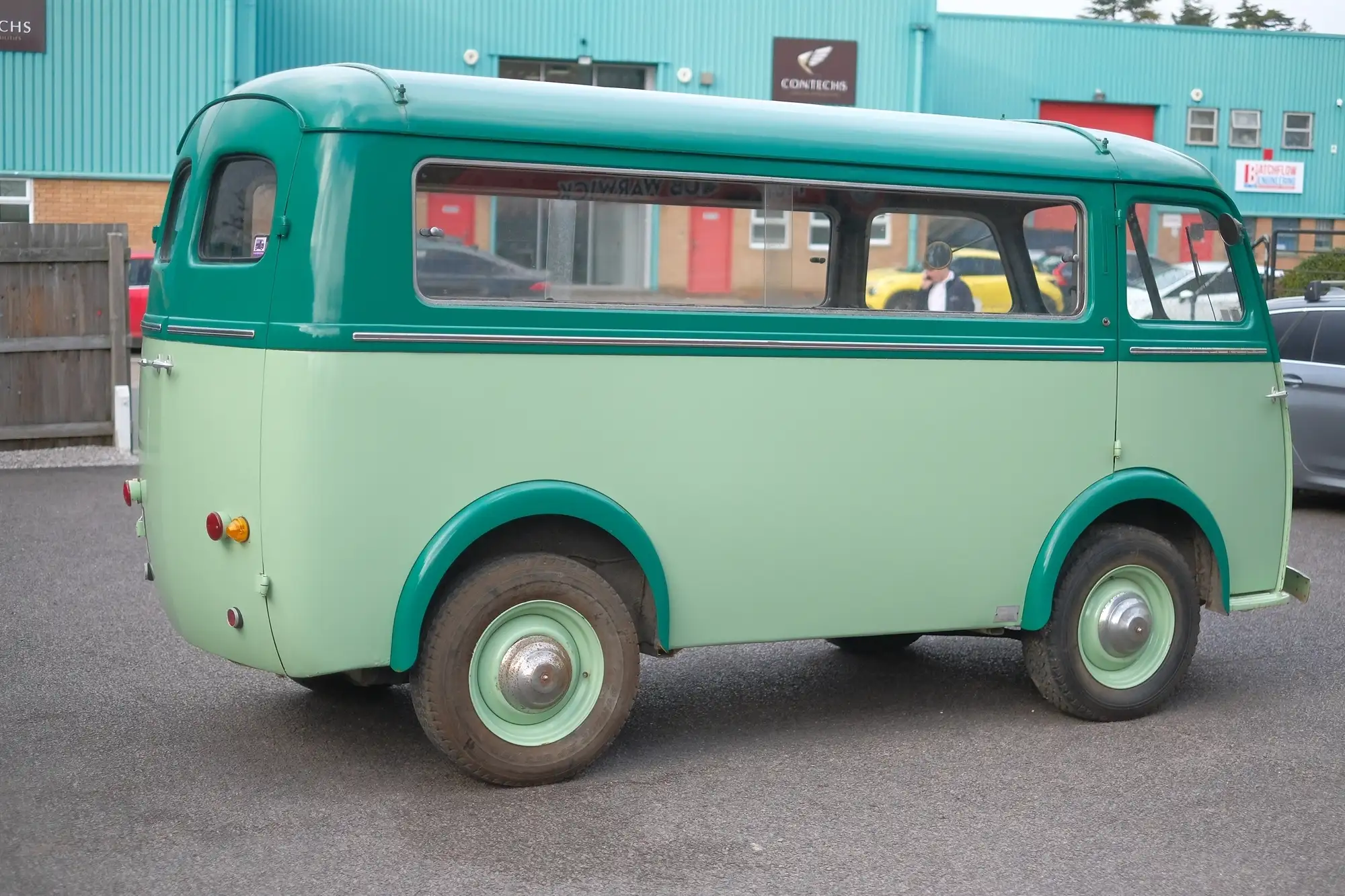 1955 Peugeot D3B Minibus Van-Sold