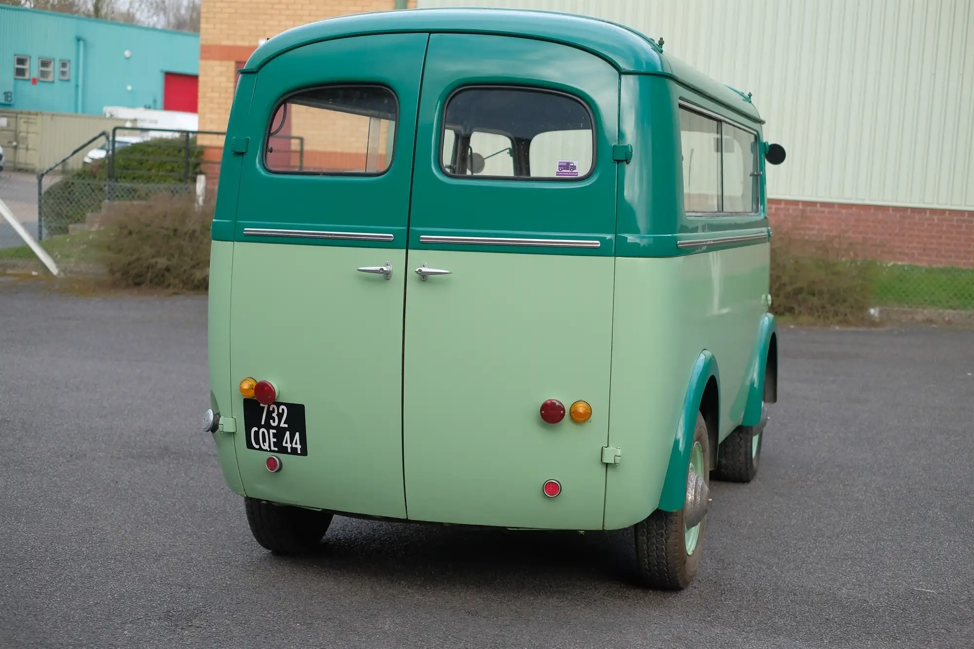 1955 Peugeot D3B Minibus Van-Sold
