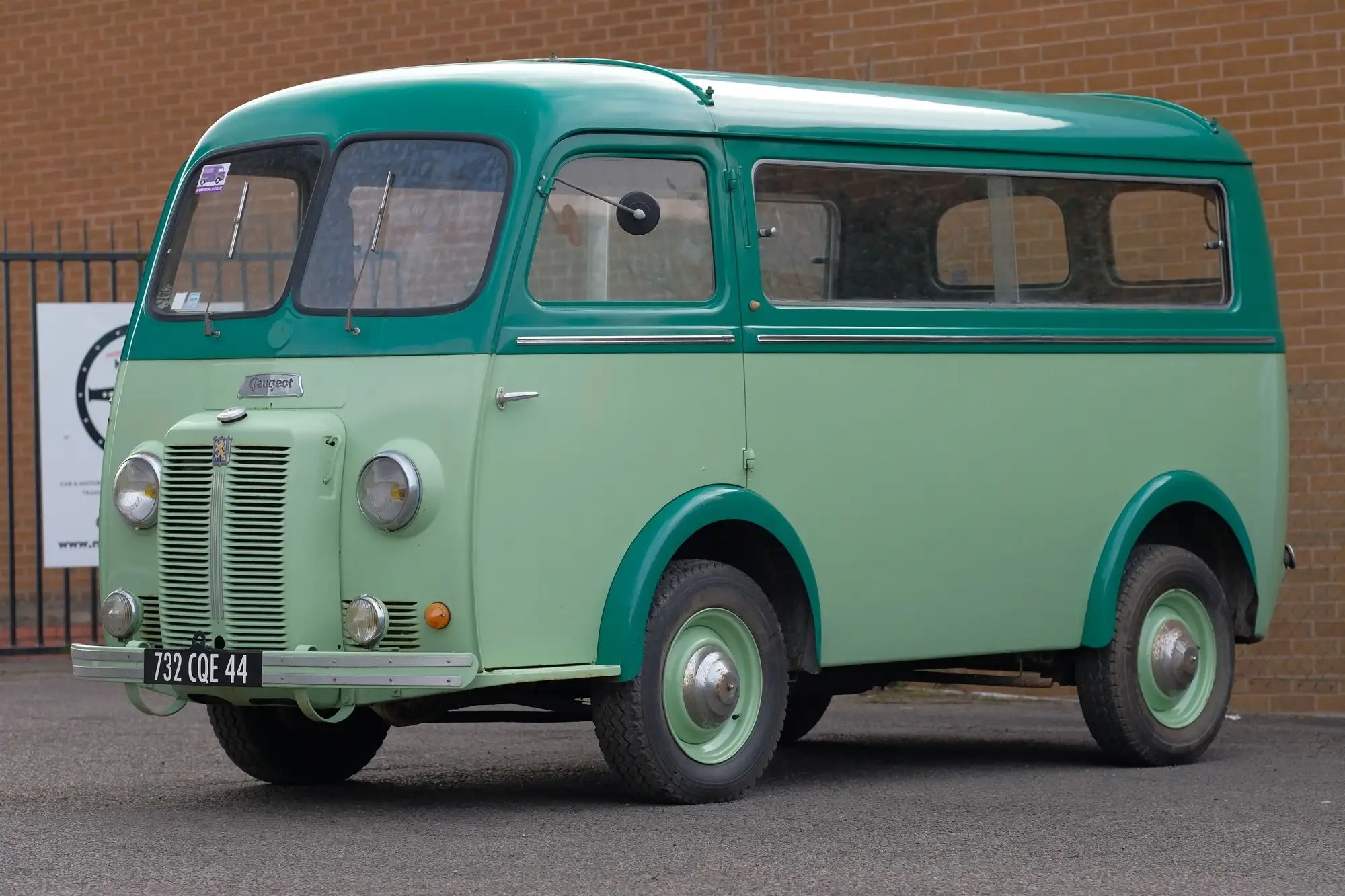 1955 Peugeot D3B Minibus Van-Sold