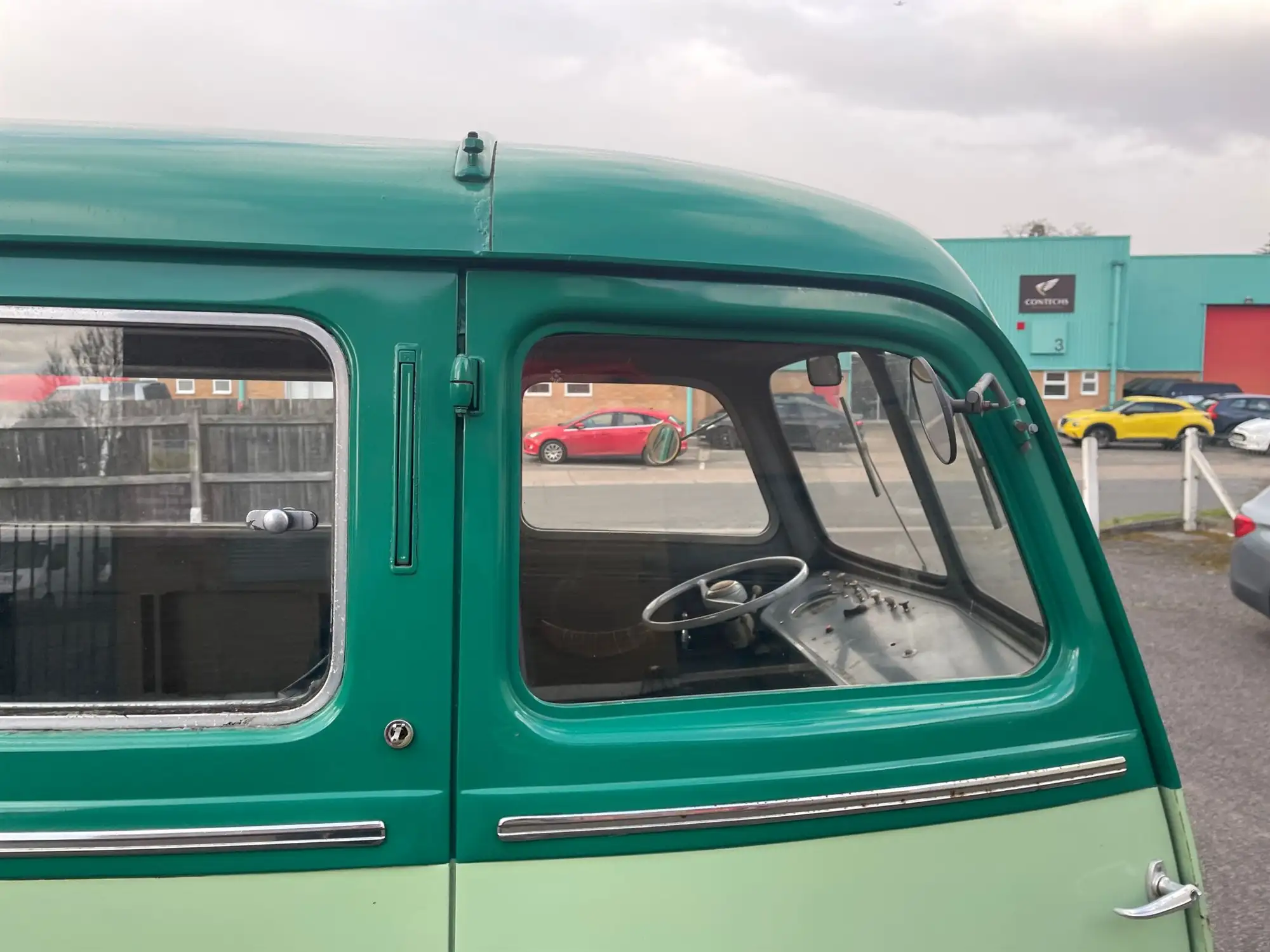 1955 Peugeot D3B Minibus Van-Sold
