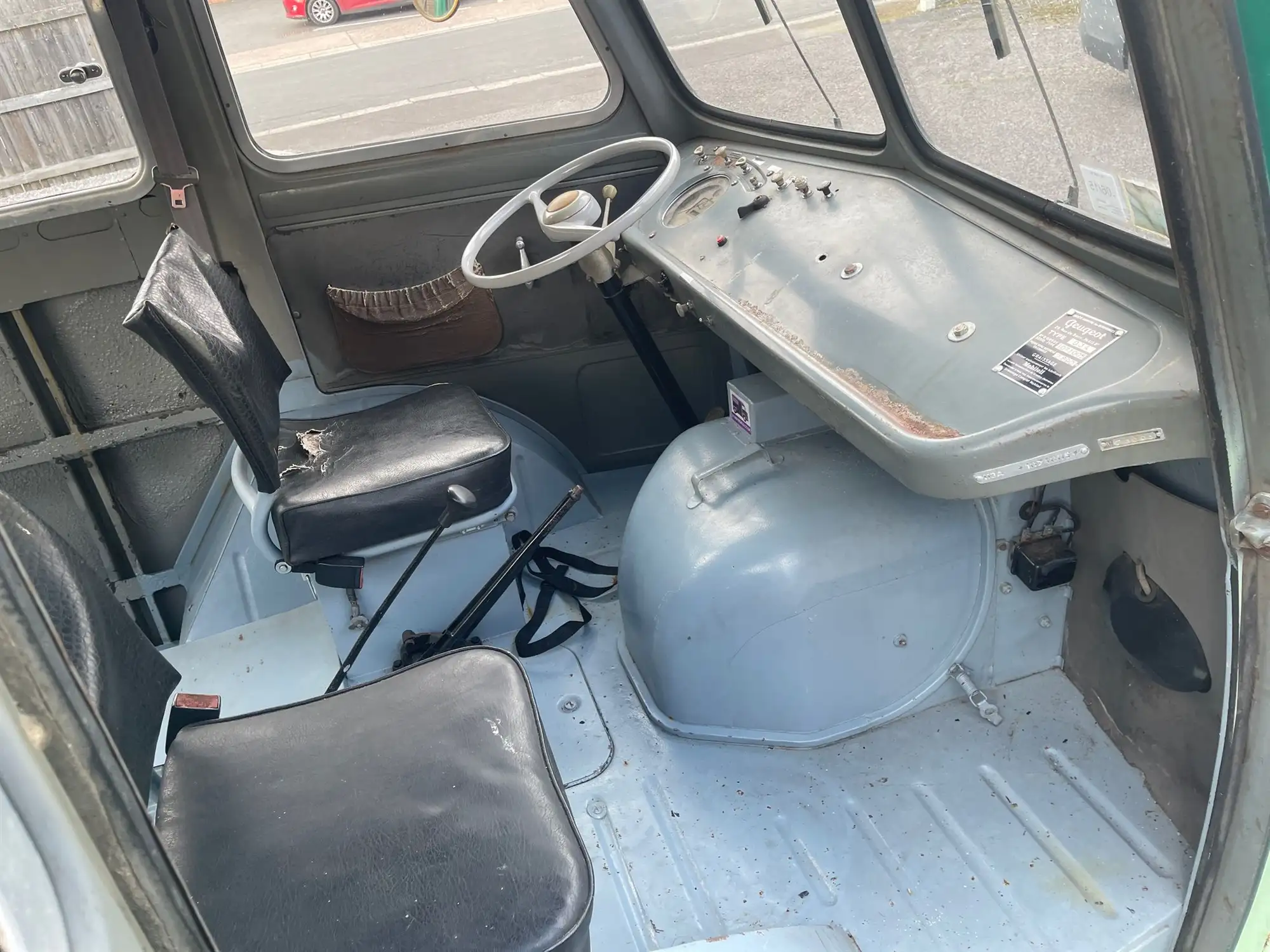 1955 Peugeot D3B Minibus Van-Sold