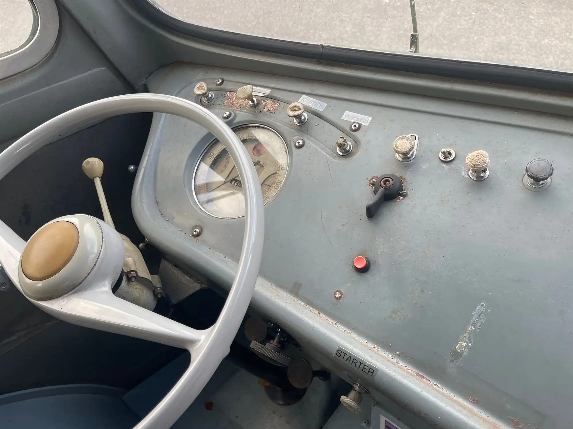 1955 Peugeot D3B Minibus Van-Sold