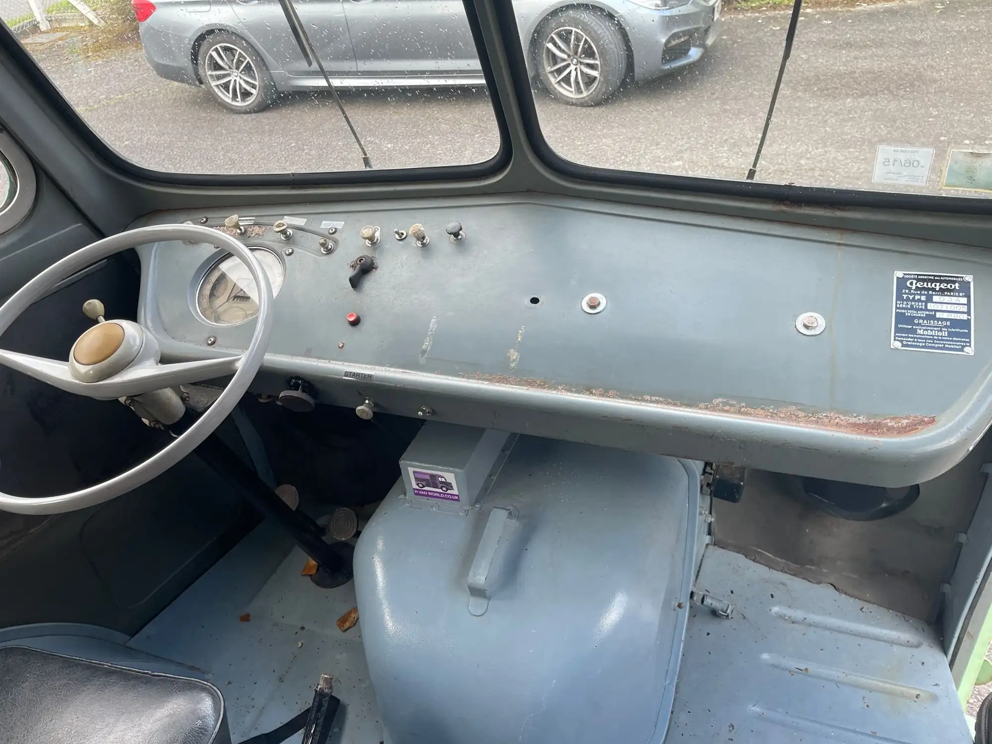 1955 Peugeot D3B Minibus Van-Sold