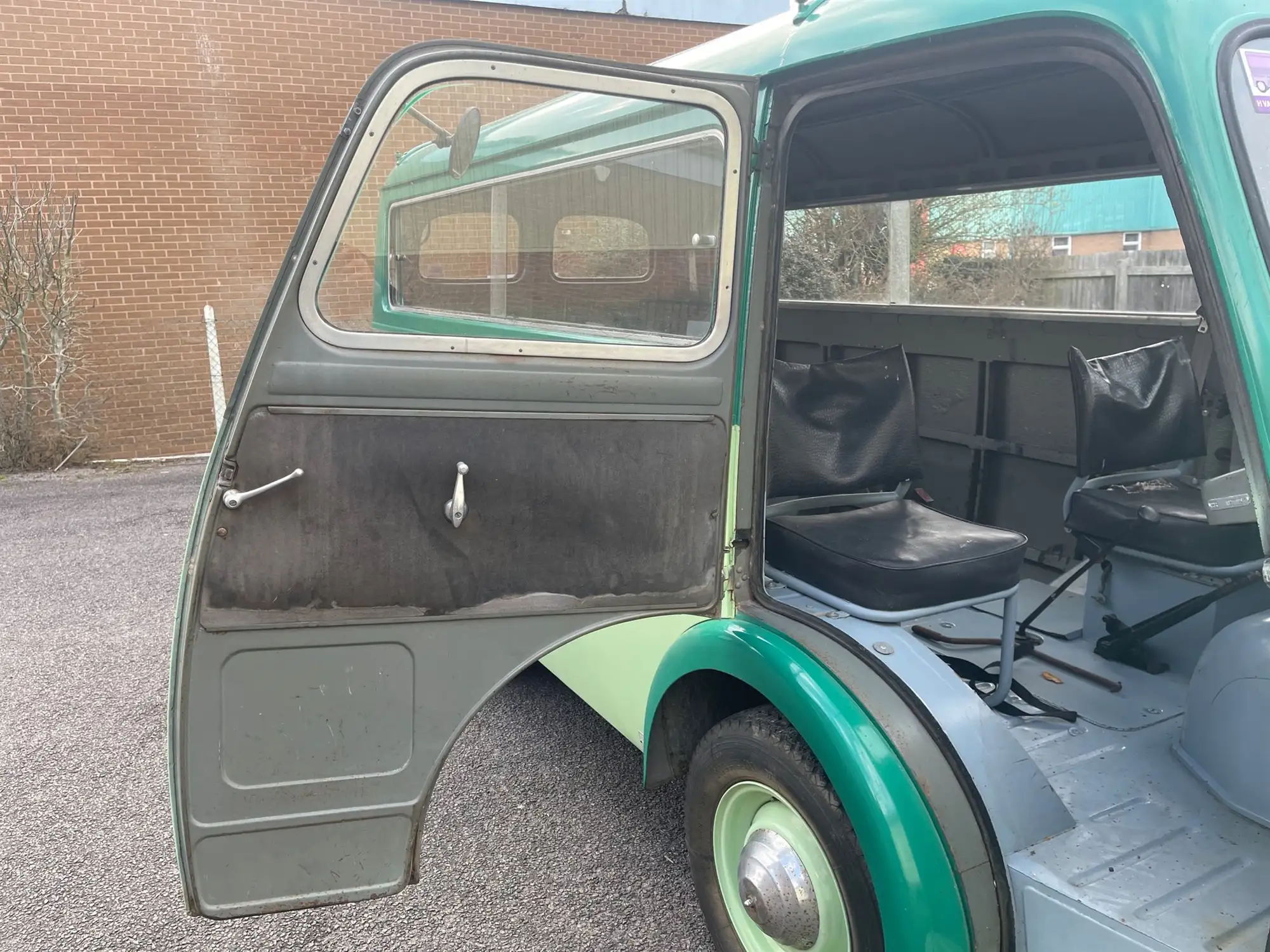 1955 Peugeot D3B Minibus Van-Sold