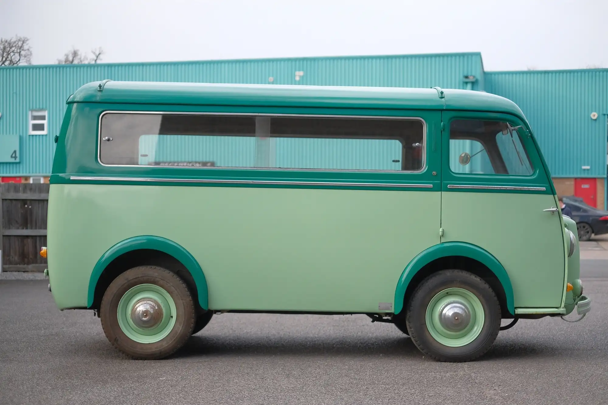 1955 Peugeot D3B Minibus Van-Sold