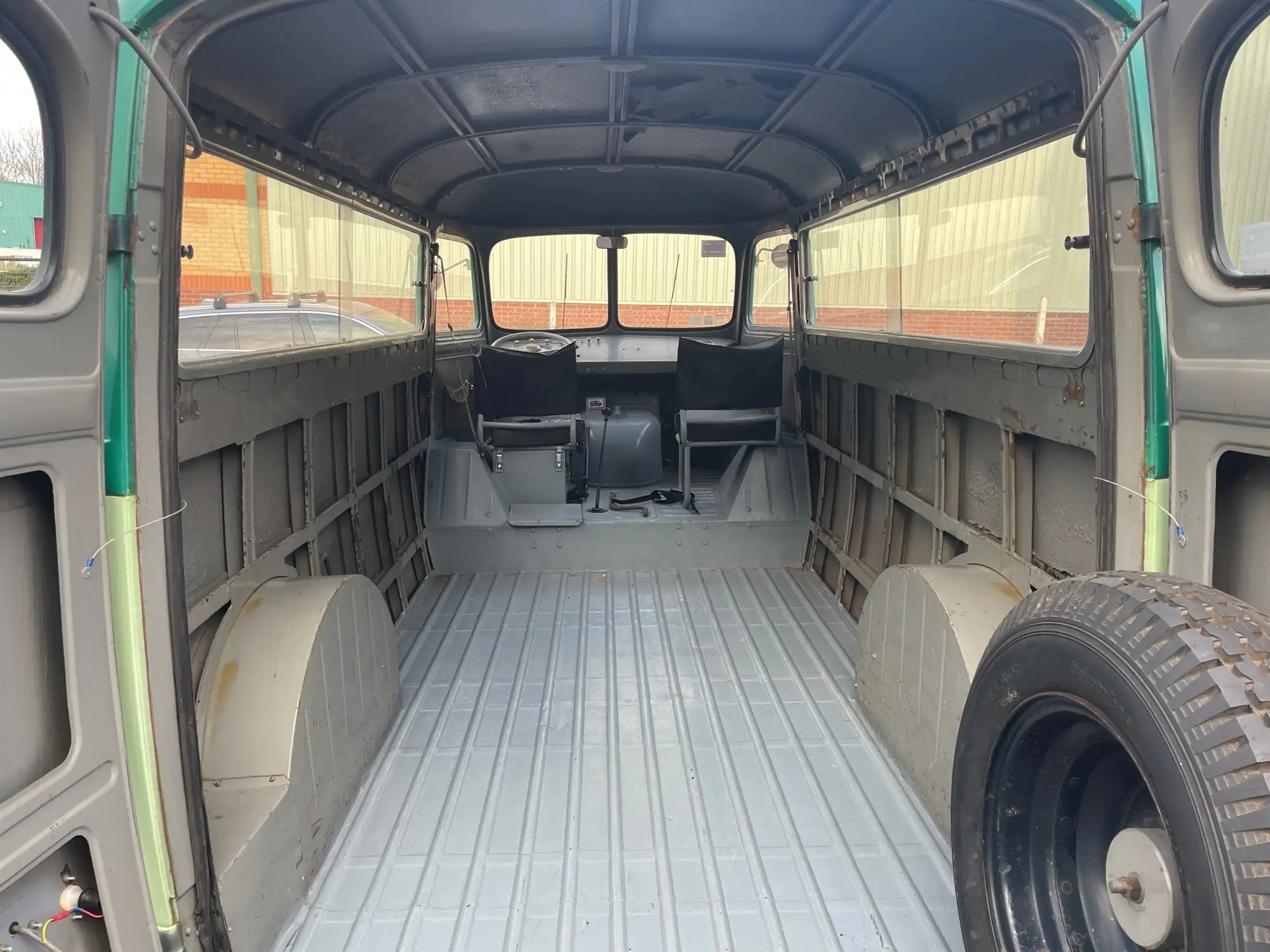 1955 Peugeot D3B Minibus Van-Sold