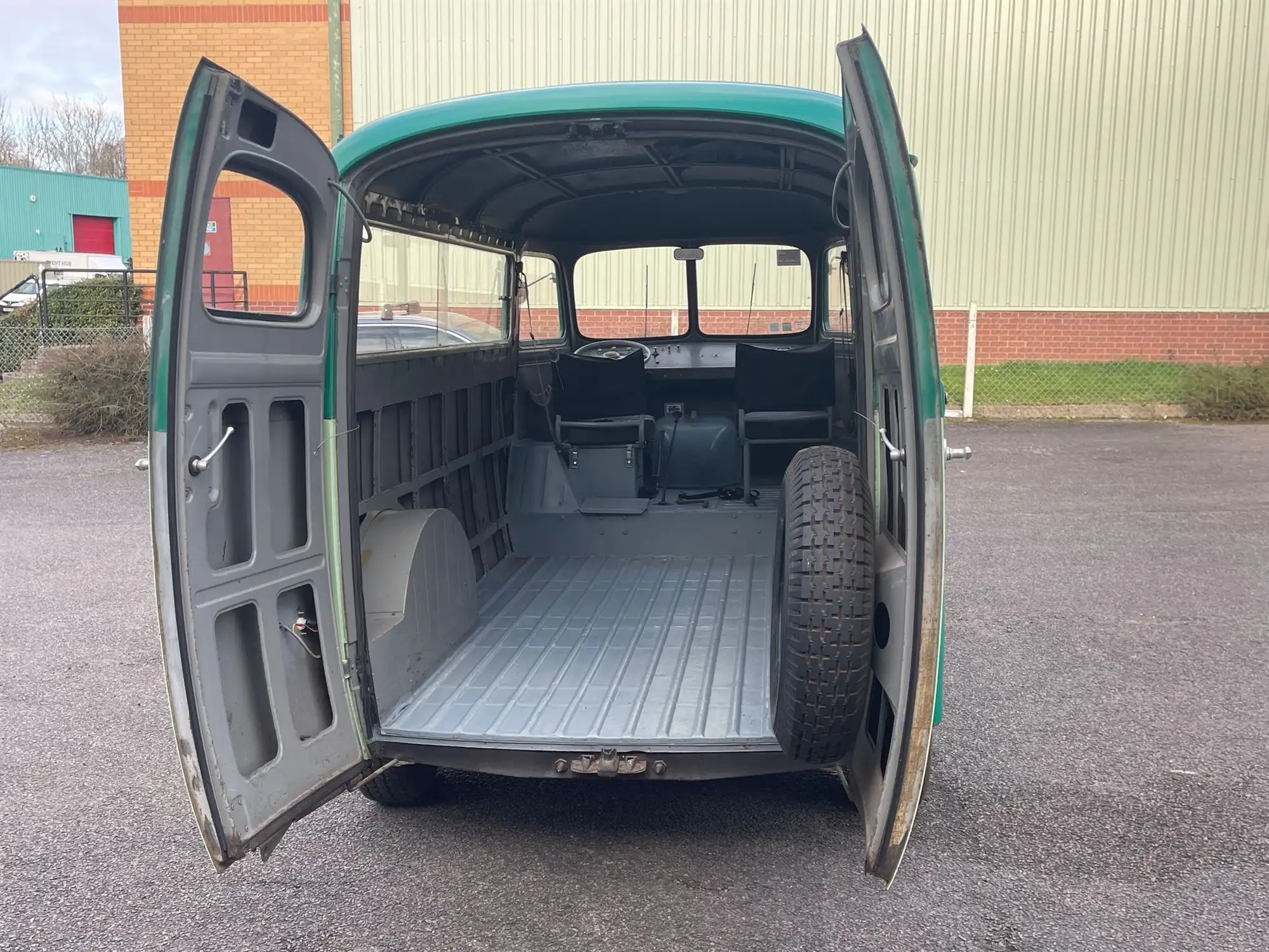 1955 Peugeot D3B Minibus Van-Sold