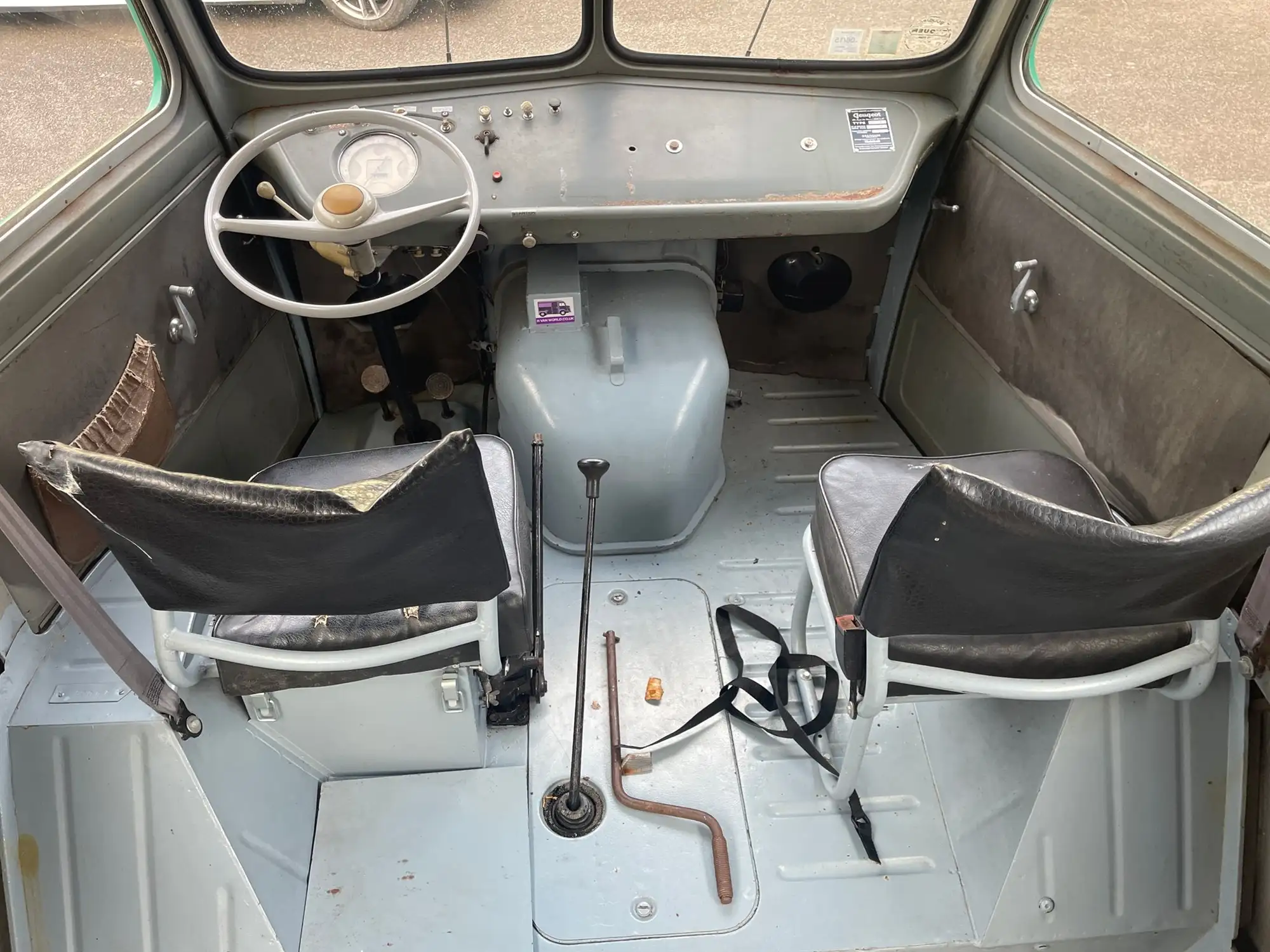 1955 Peugeot D3B Minibus Van-Sold