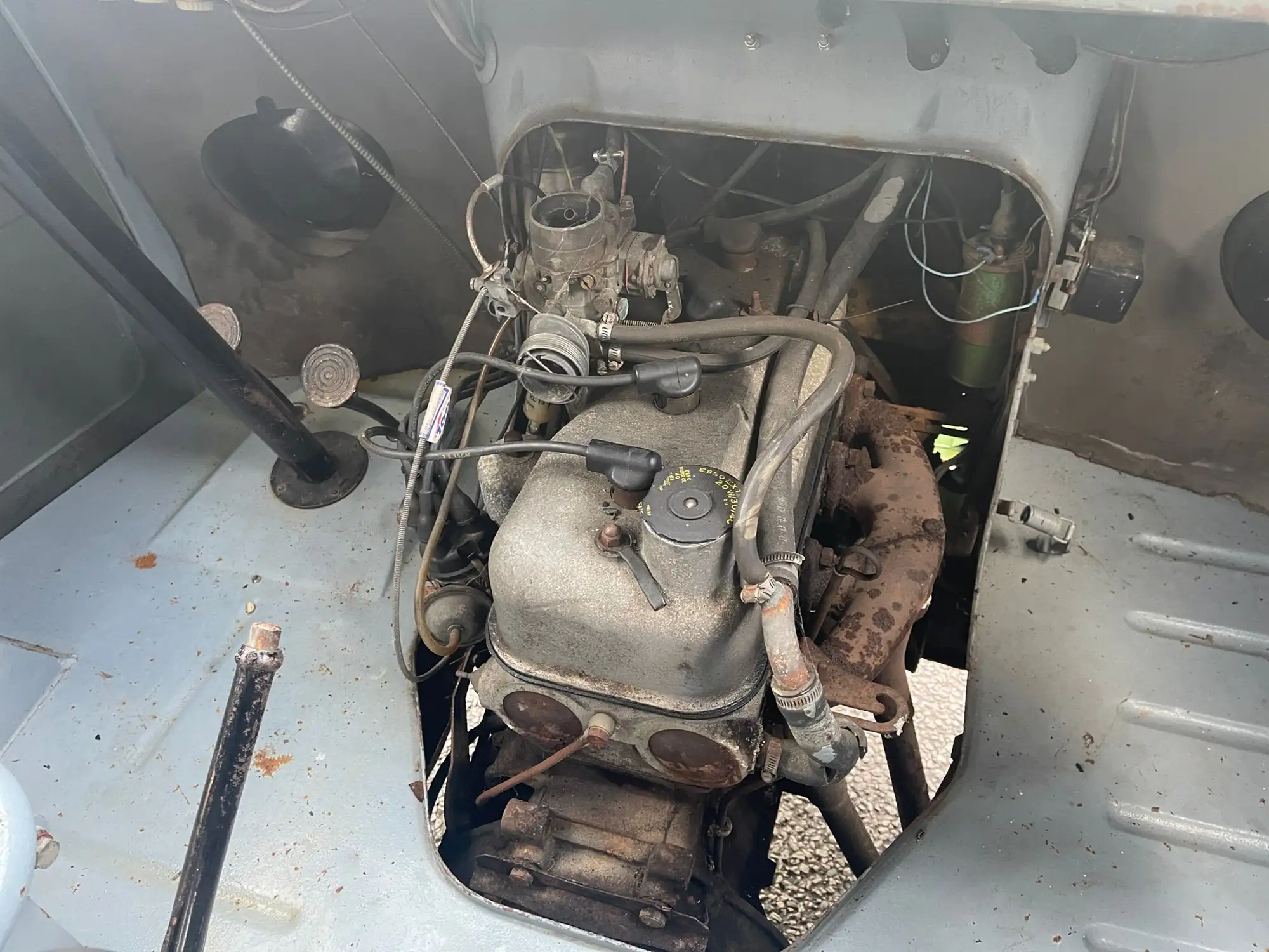 1955 Peugeot D3B Minibus Van-Sold