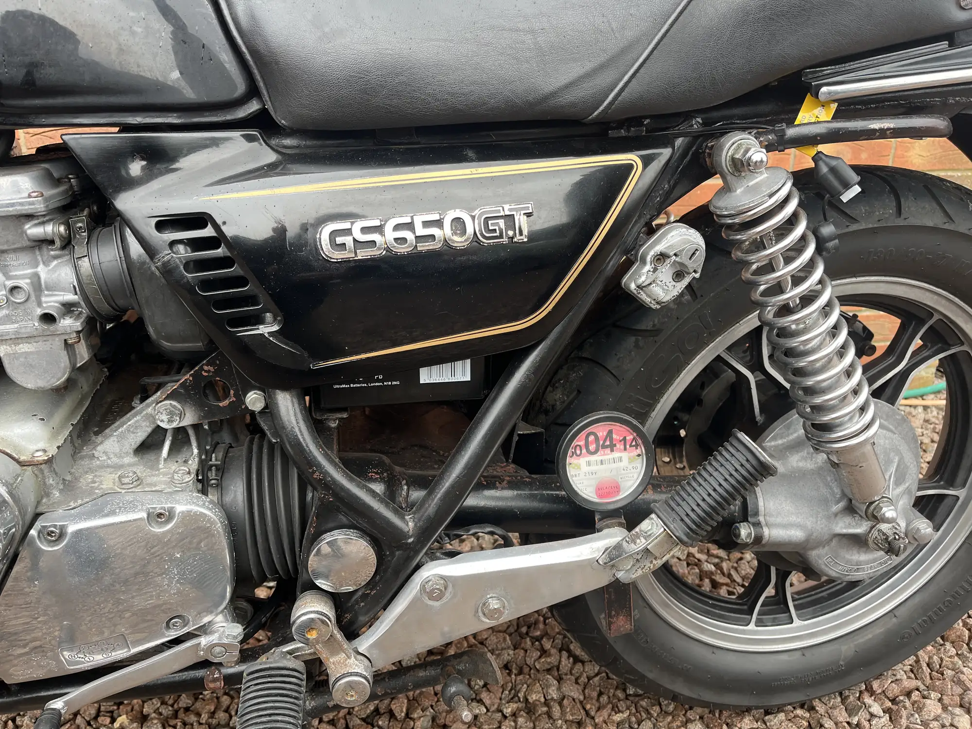 1983 Suzuki GS650GT 672cc-Sold