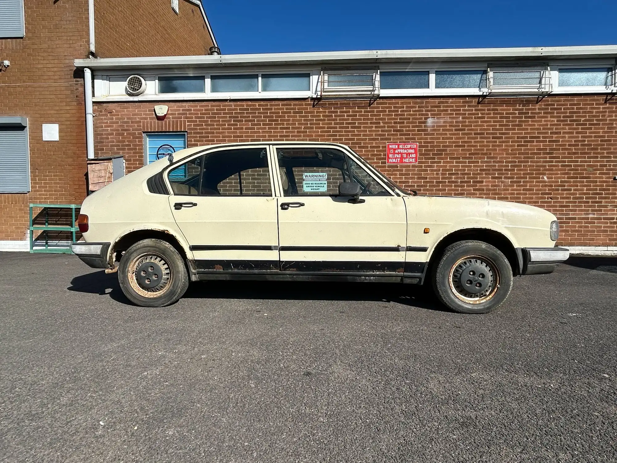 1982 Alfa Romeo Alfasud Gold Cloverleaf 1.5 -Sold