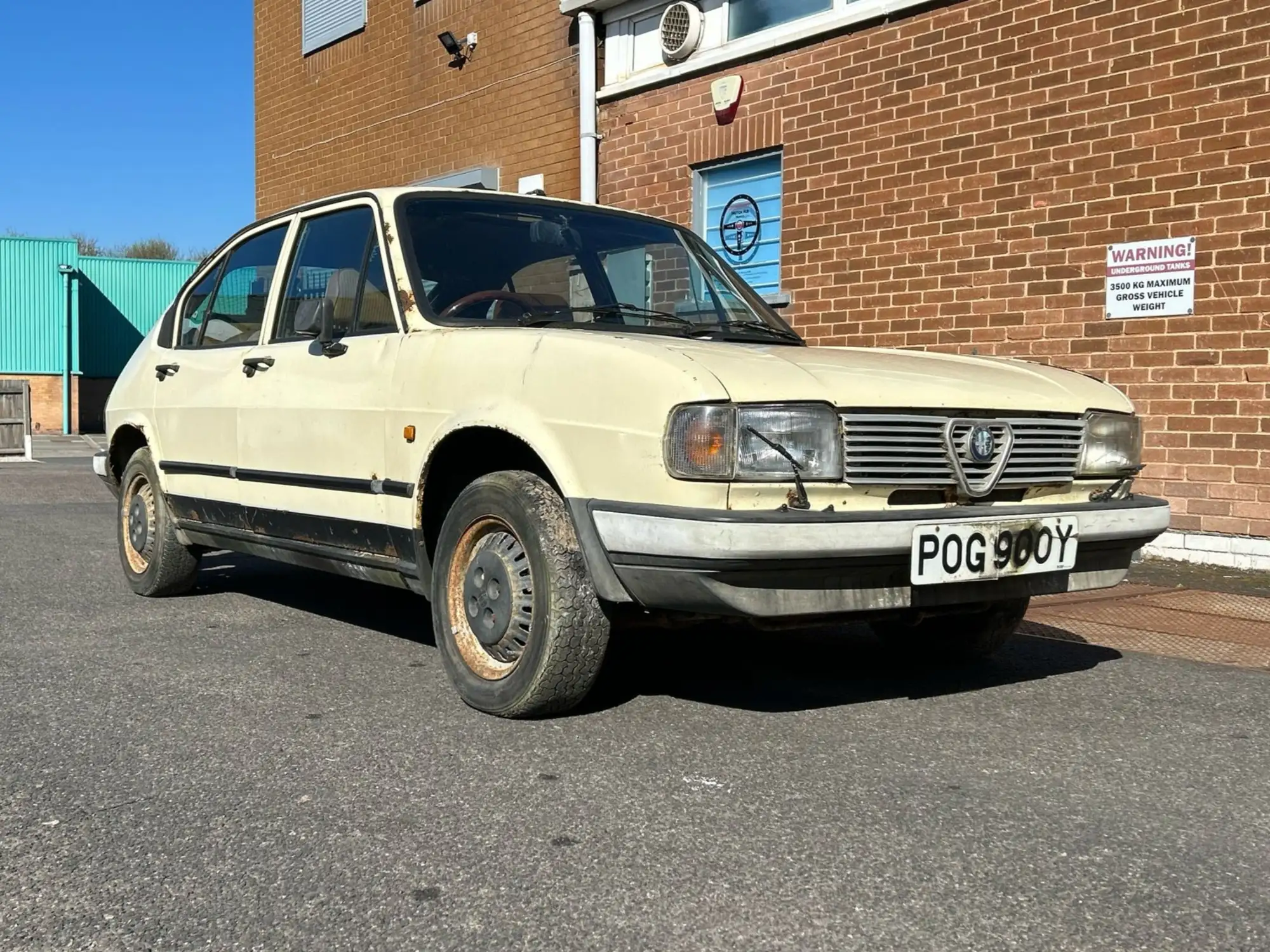 1982 Alfa Romeo Alfasud Gold Cloverleaf 1.5 -Sold