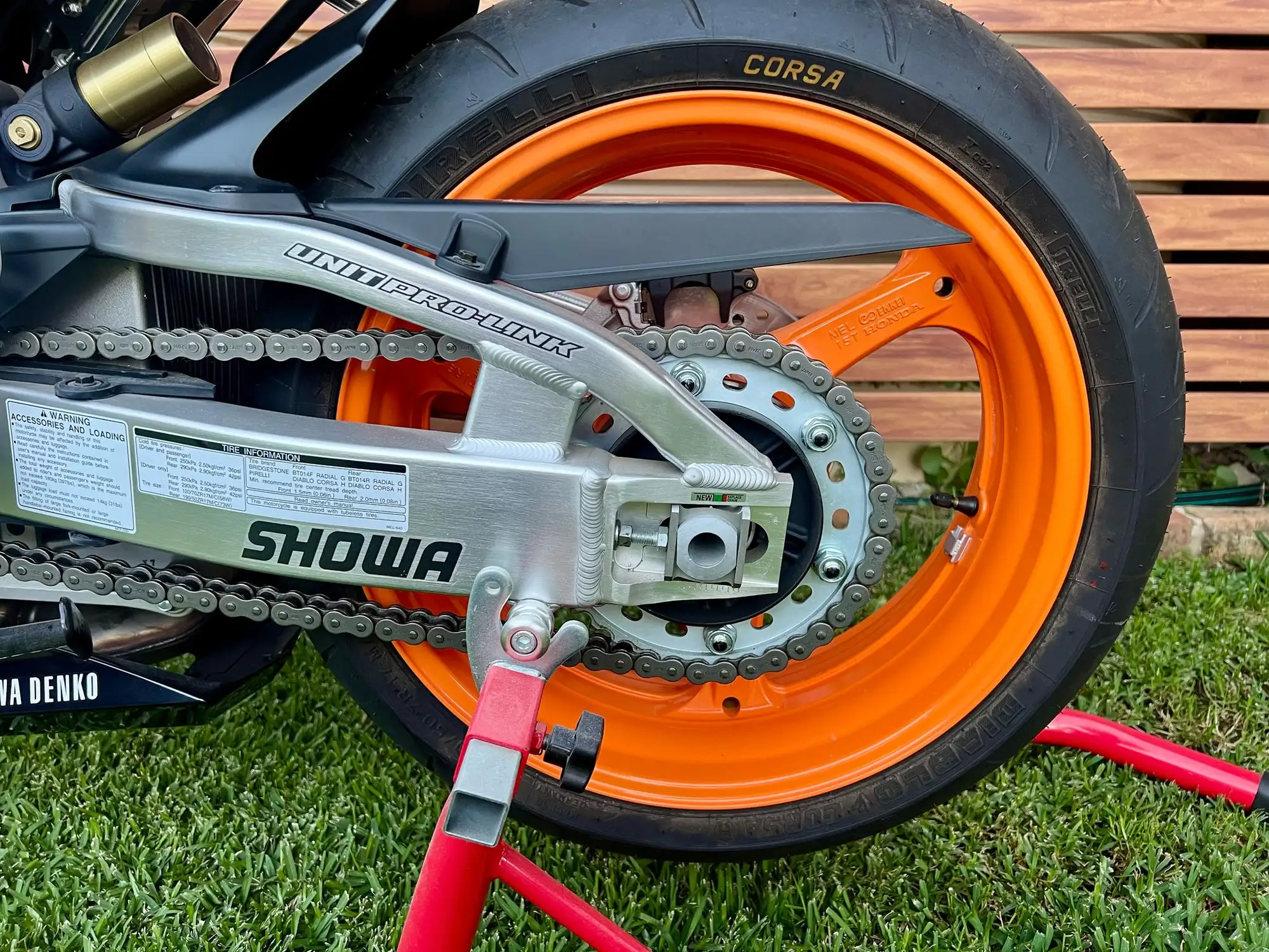 2005 Honda Fireblade CBR1000RR - Delivery Miles-For Sale