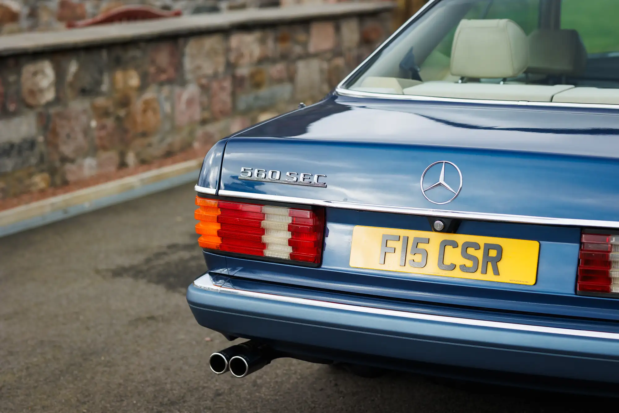 1991 Mercedes-Benz 560 SEC (C126)-Sold