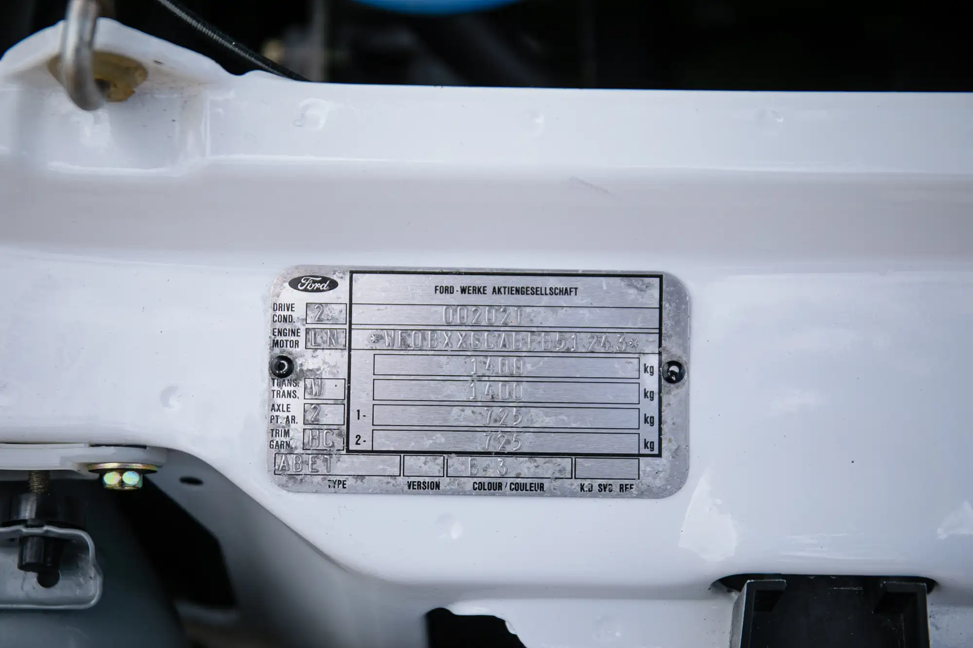 1985 Ford Escort RS Turbo Series 1-For Sale