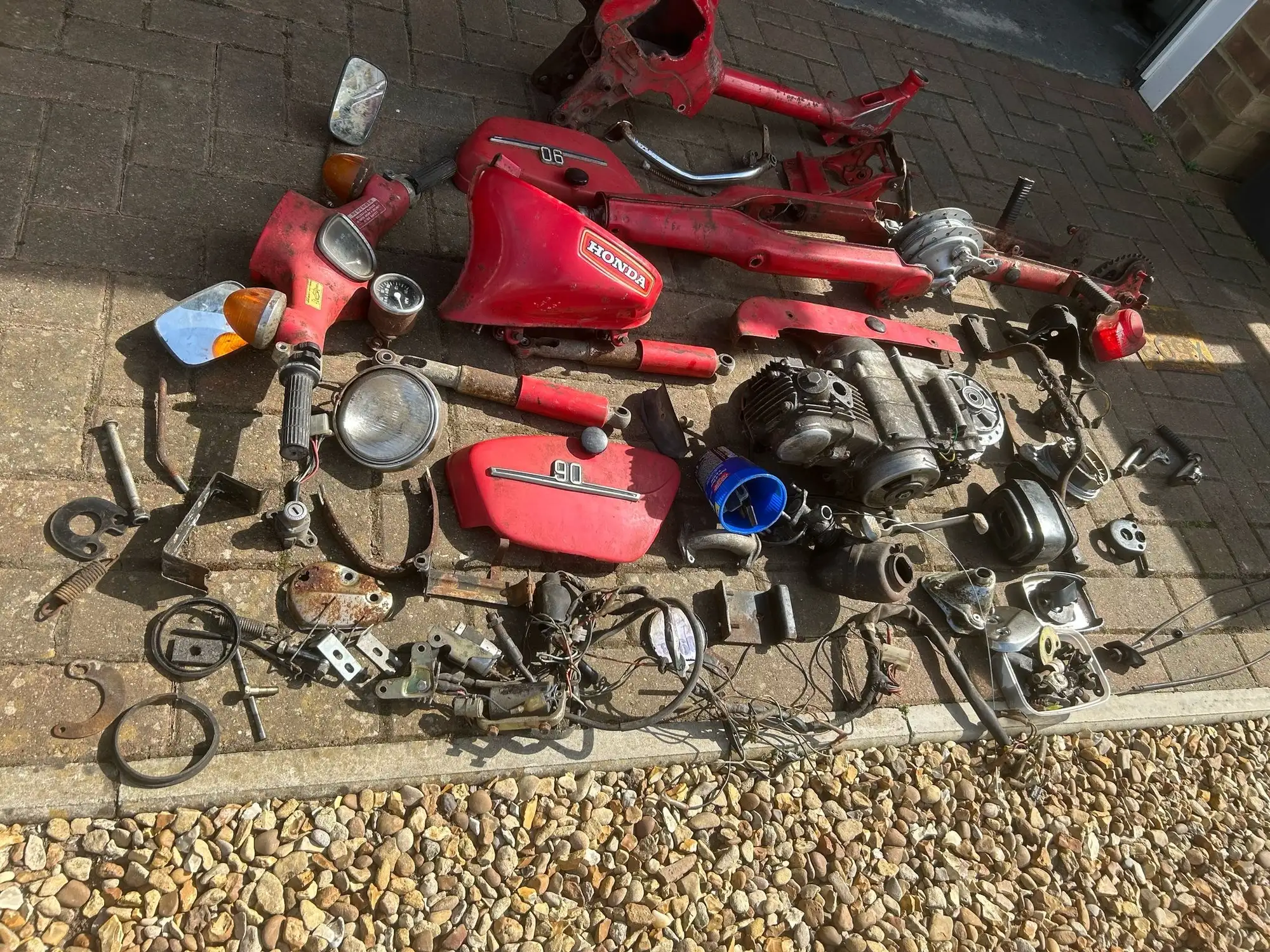 1981 Honda C90 89cc Project-Sold