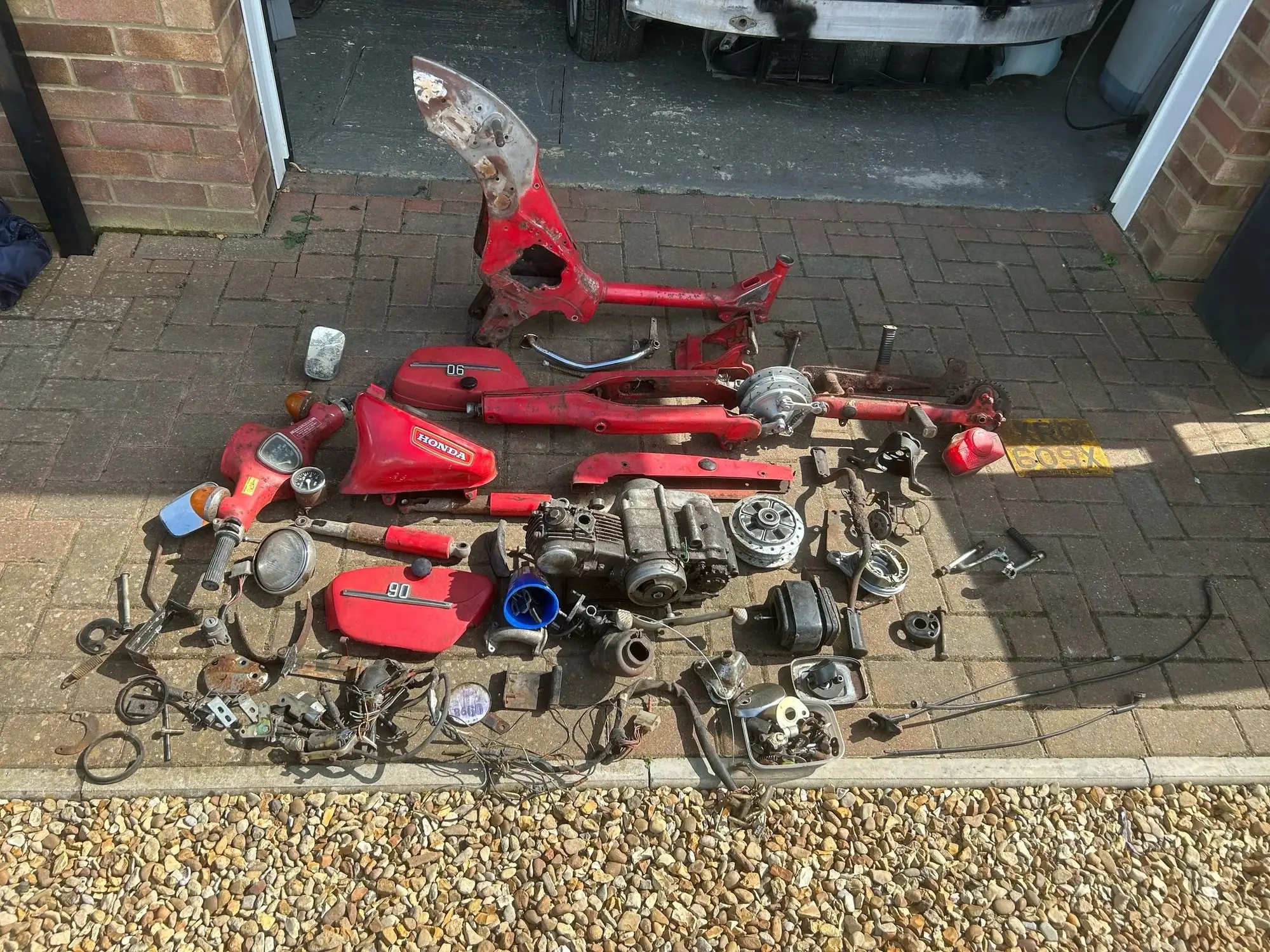 1981 Honda C90 89cc Project-Sold