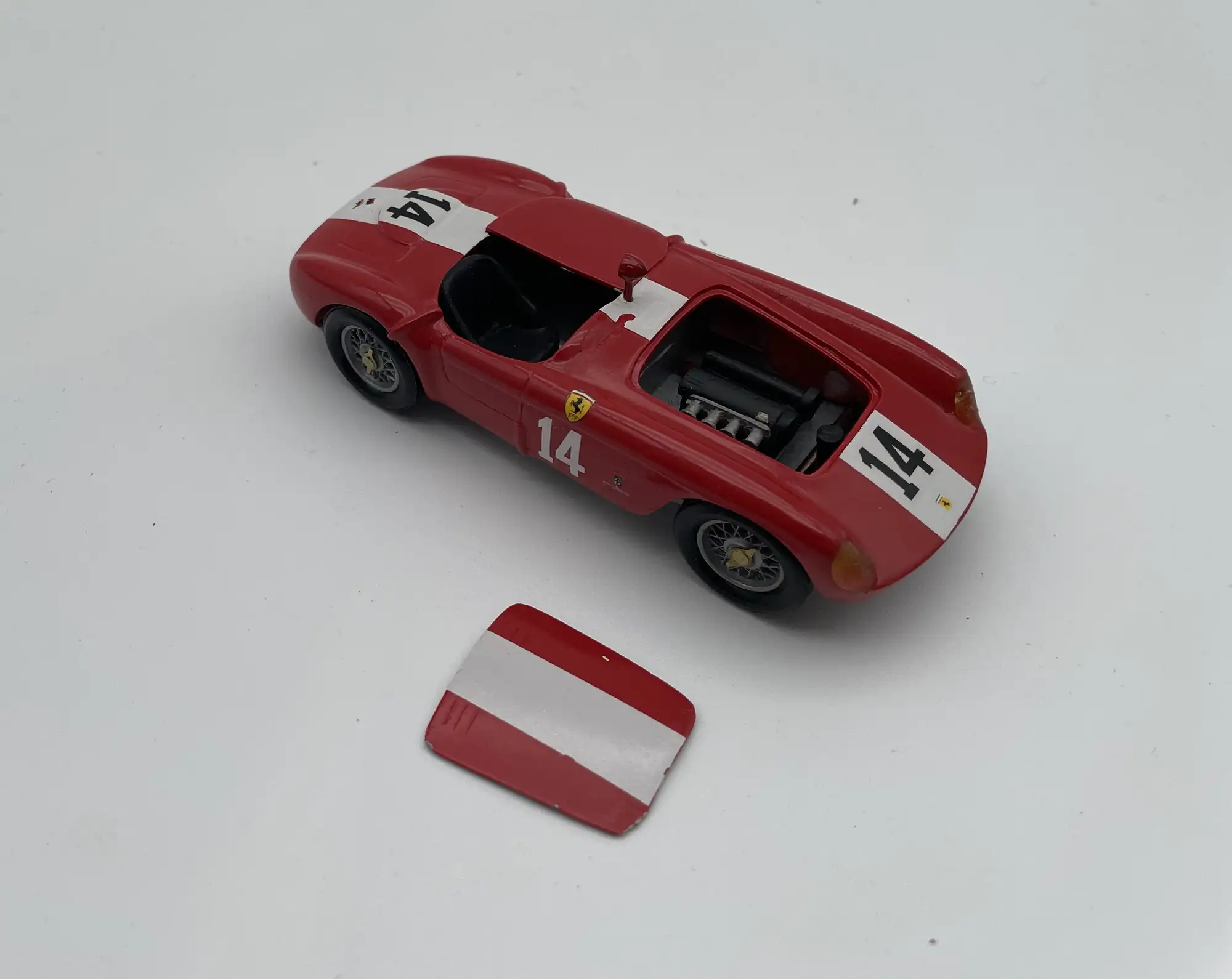 An Interesting Collection of Ferrari Racecar Models-For Sale