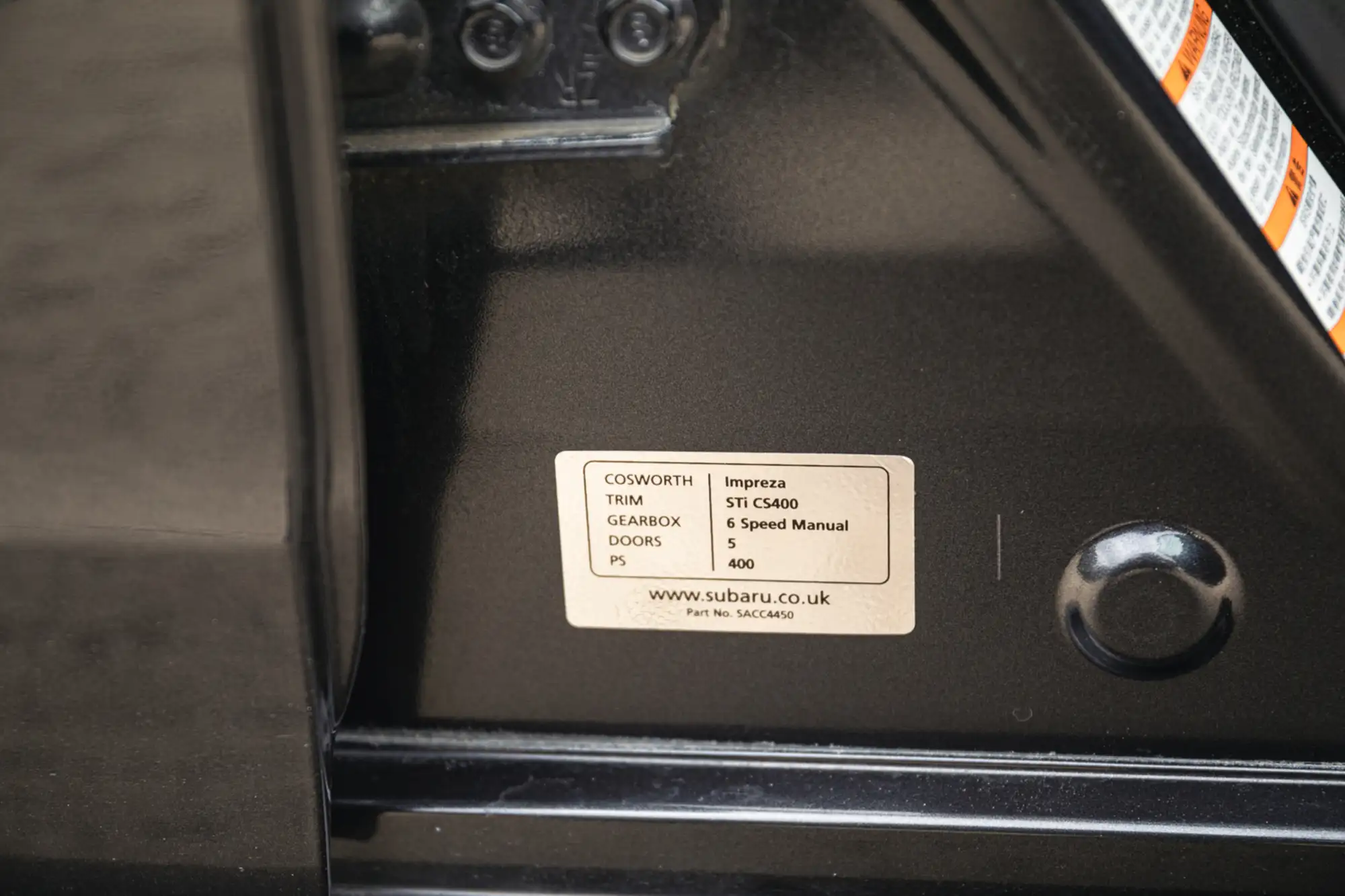 2010 Subaru Impreza Cosworth WRX STi CS400-For Sale