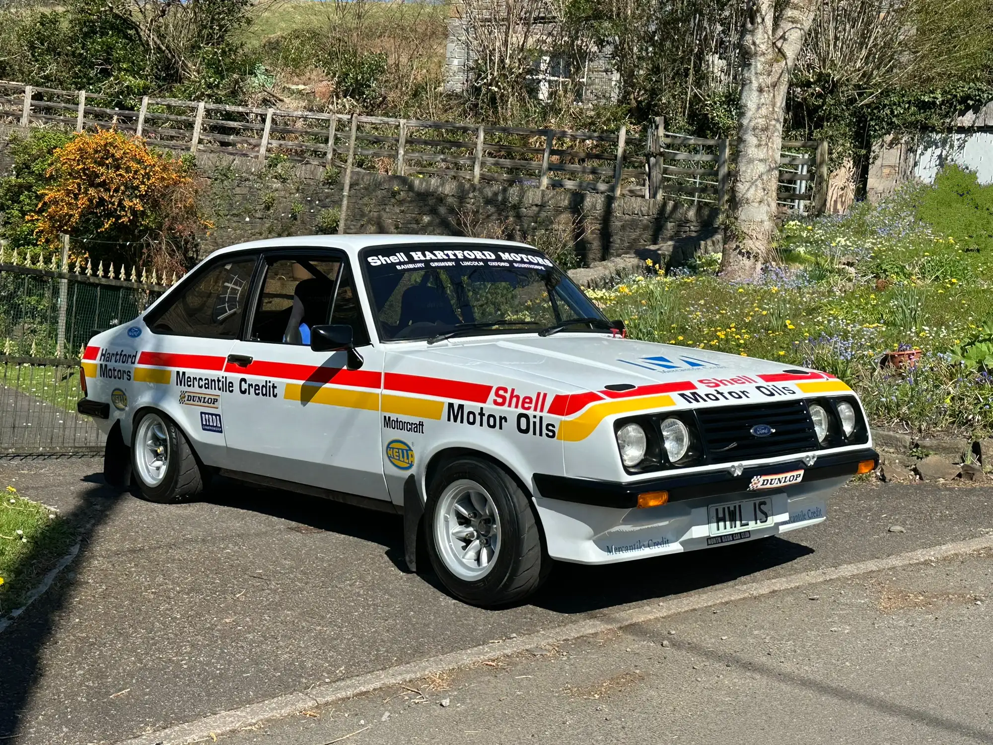 1978 Ford Escort MK2 RS2000 - ex Bill Gwynne/Hartford Motors-Sold