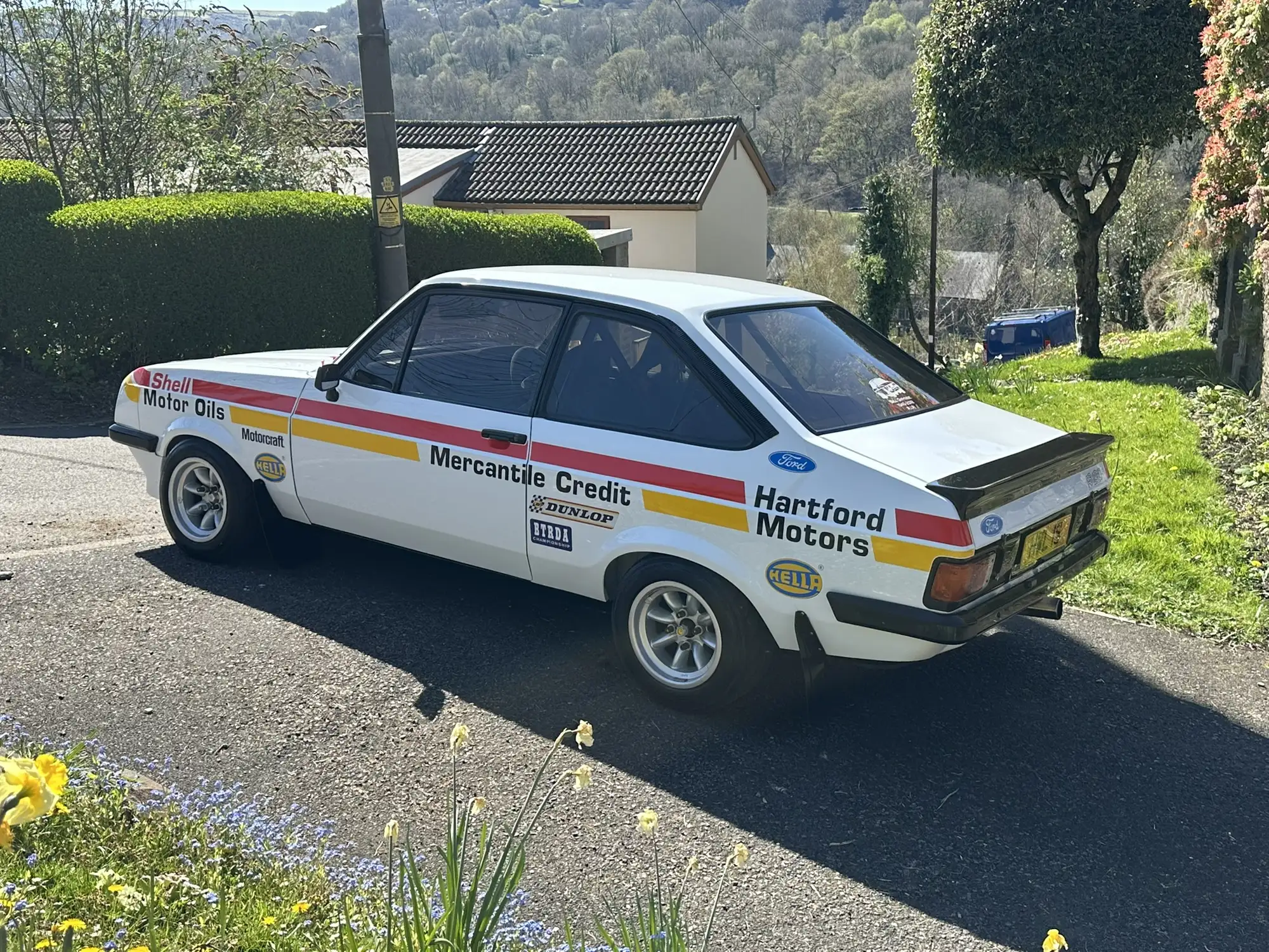 1978 Ford Escort MK2 RS2000 - ex Bill Gwynne/Hartford Motors-Sold