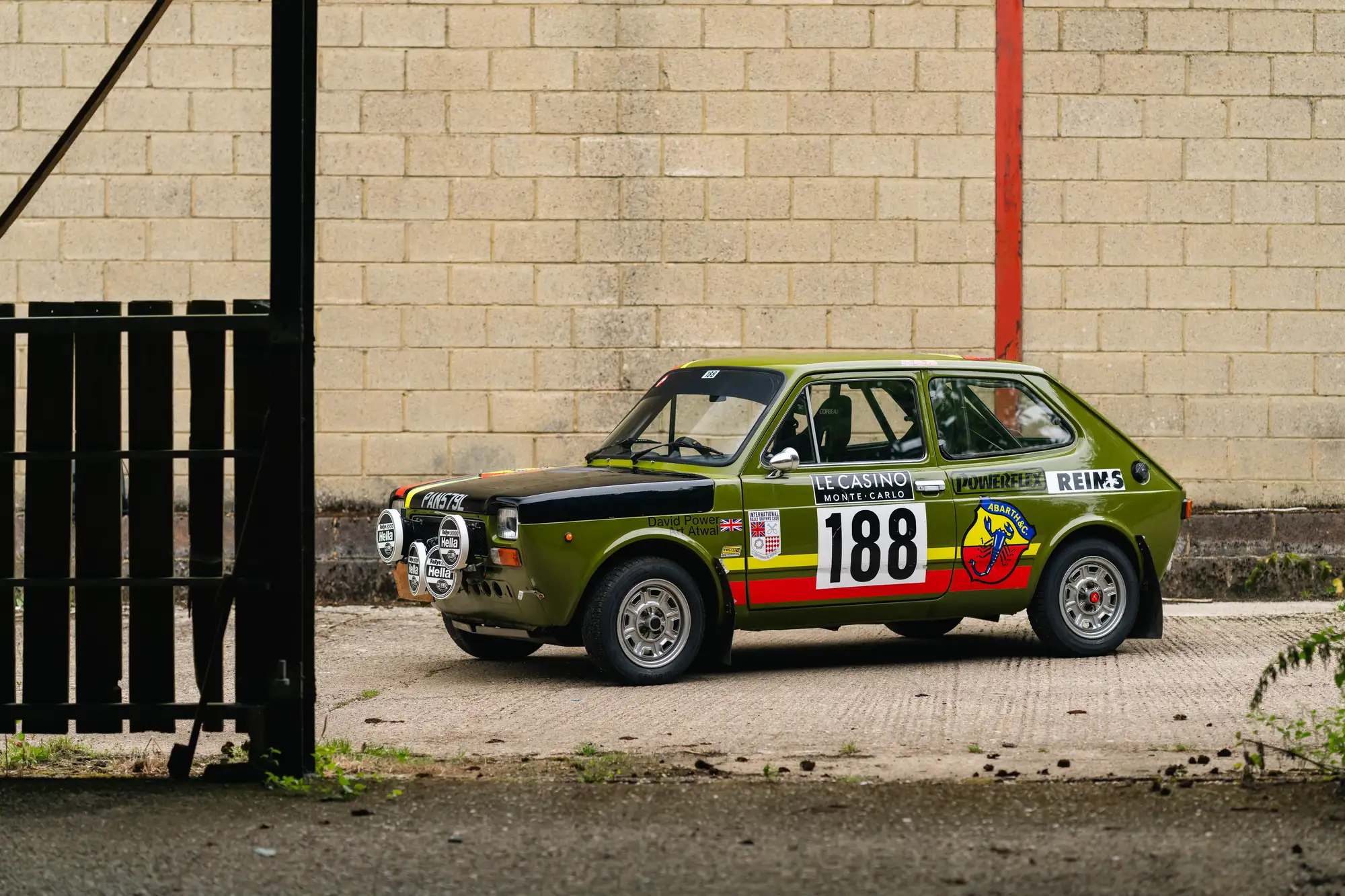 1973 Fiat Abarth 127 FIA-Approved Rally Car-For Sale