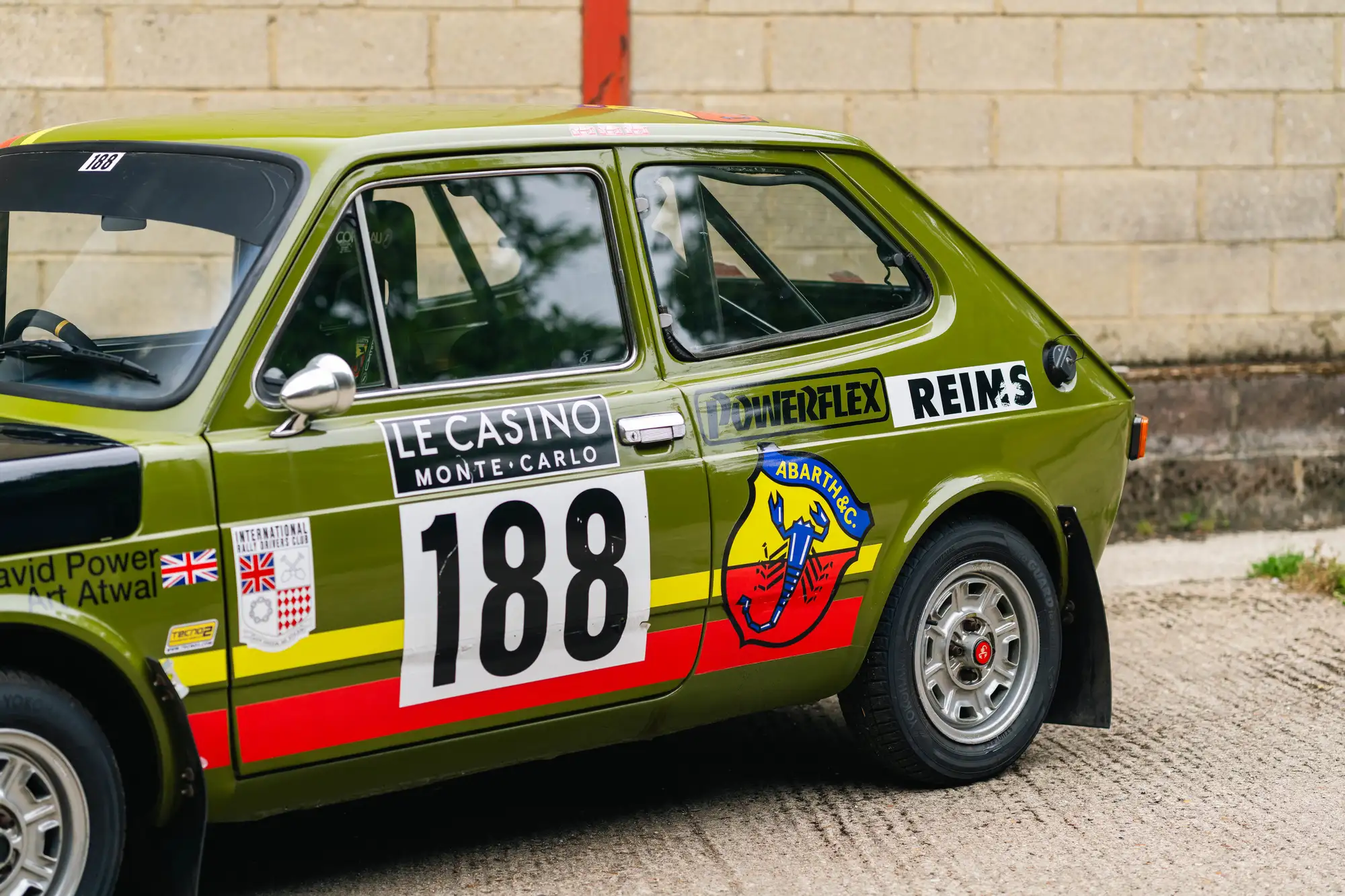 1973 Fiat Abarth 127 FIA-Approved Rally Car-For Sale