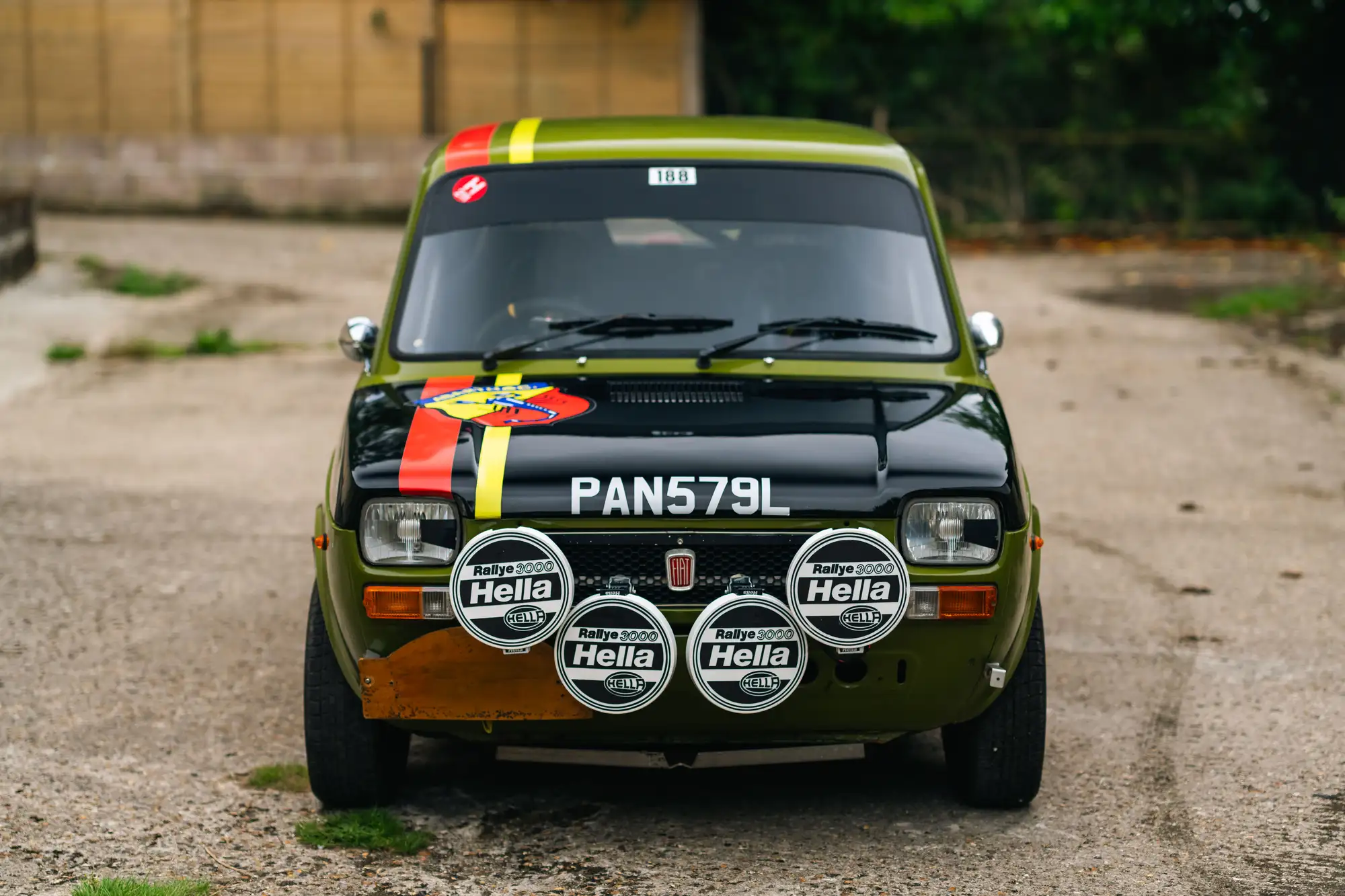 1973 Fiat Abarth 127 FIA-Approved Rally Car-For Sale