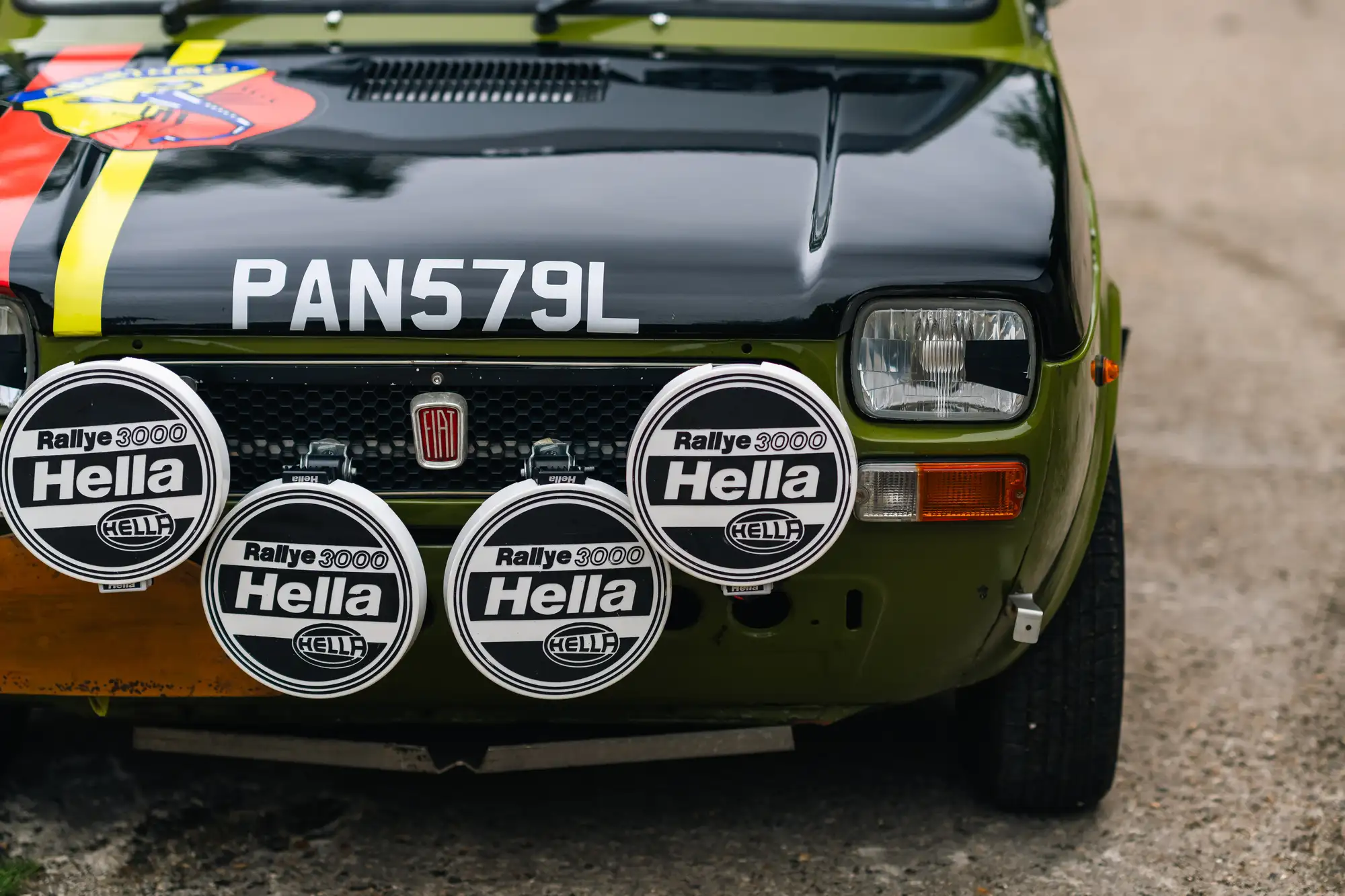 1973 Fiat Abarth 127 FIA-Approved Rally Car-For Sale