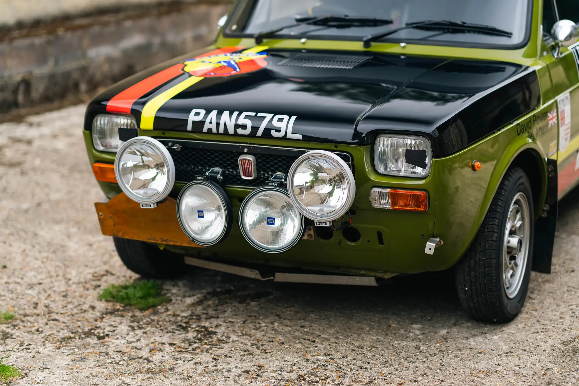 1973 Fiat Abarth 127 FIA-Approved Rally Car-For Sale