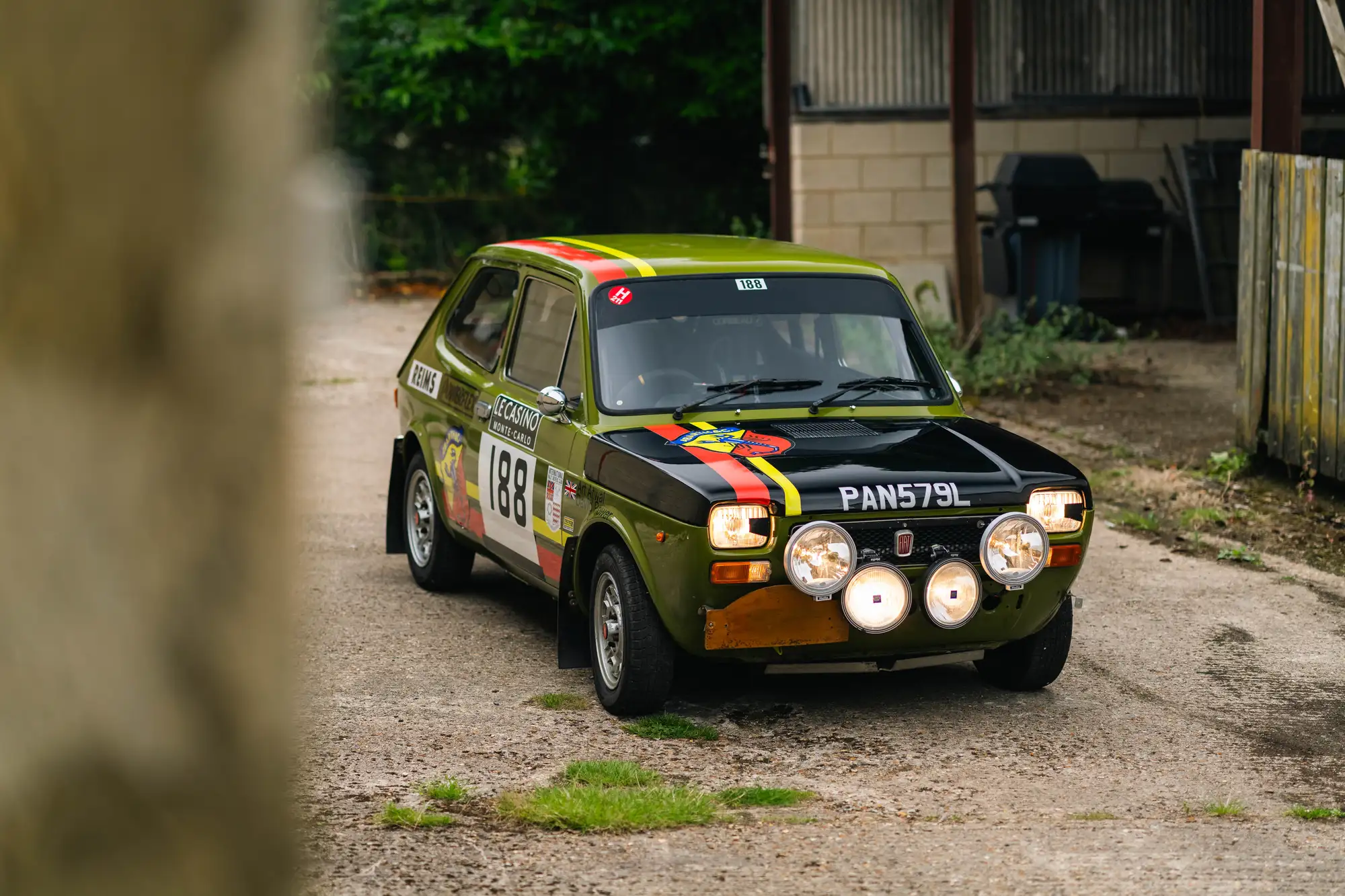 1973 Fiat Abarth 127 FIA-Approved Rally Car-For Sale