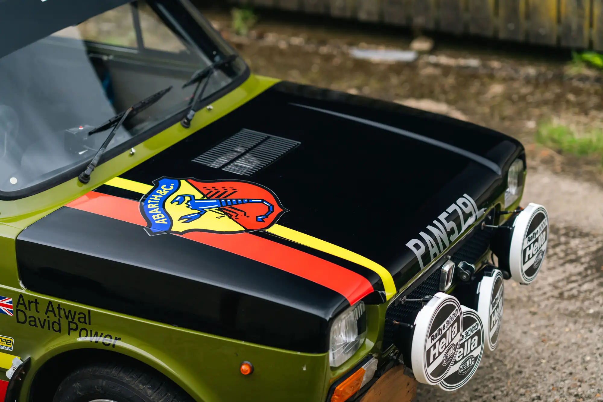 1973 Fiat Abarth 127 FIA-Approved Rally Car-For Sale